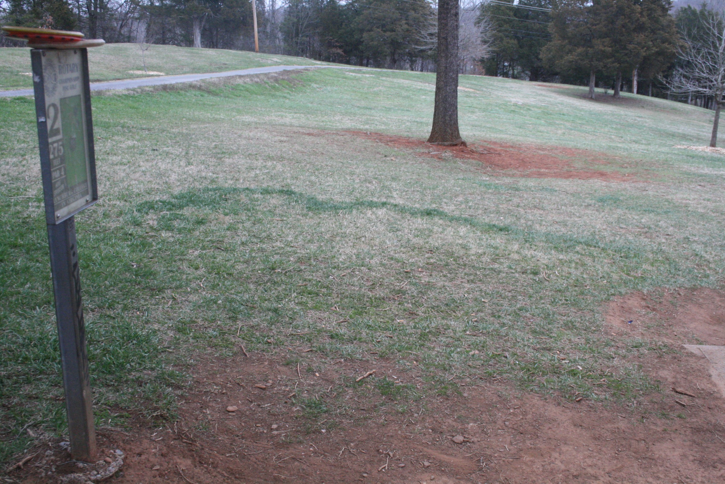 Hole 2 • Peaks View Park (Lynchburg, VA) Disc Golf Courses Disc Golf Scene