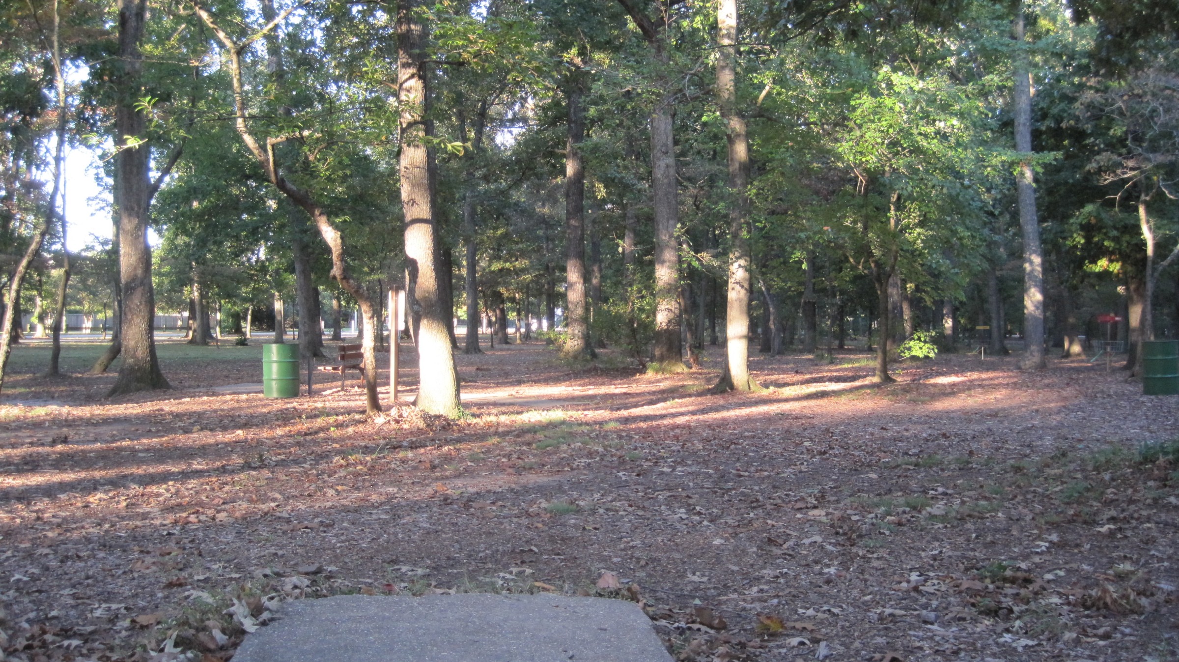 Hole 4 • Bayville Park (Virginia Beach, VA) Disc Golf Courses Disc
