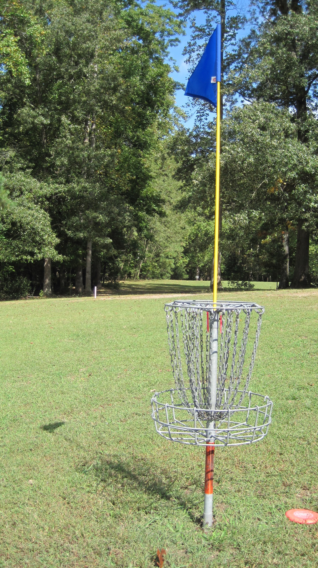 Hole 1 • New Quarter Park (Williamsburg, VA) Disc Golf Courses Disc