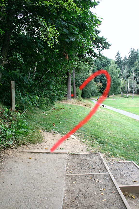 Hole 6 • Terrace Creek (Mountlake Terrace, WA) Disc Golf Courses