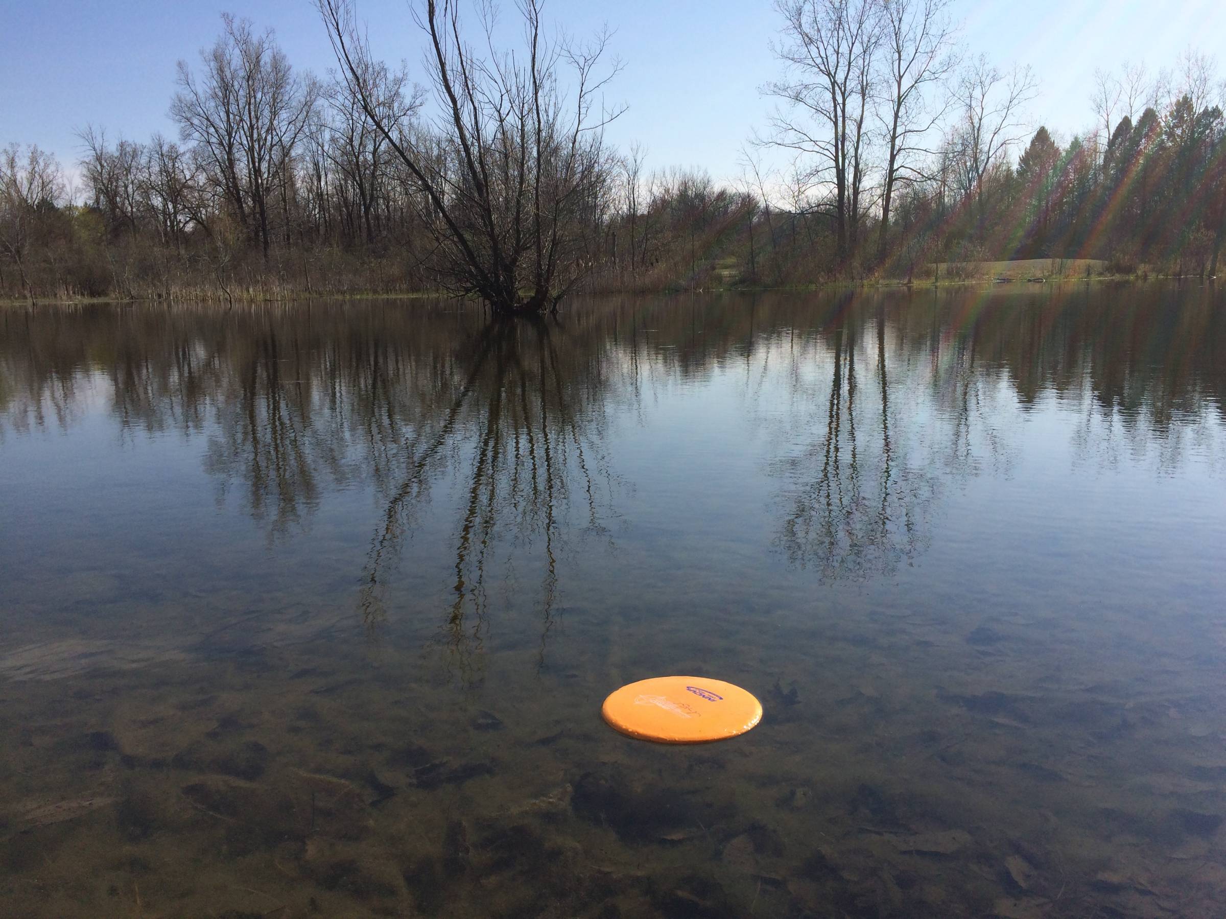Hole 6 • Main course / Grand Woods Park (Lansing, MI) Disc Golf
