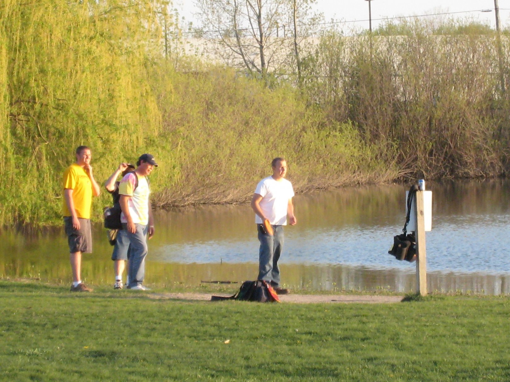 Hole 1 • Central Michigan University (Mt. Pleasant, MI) Disc Golf