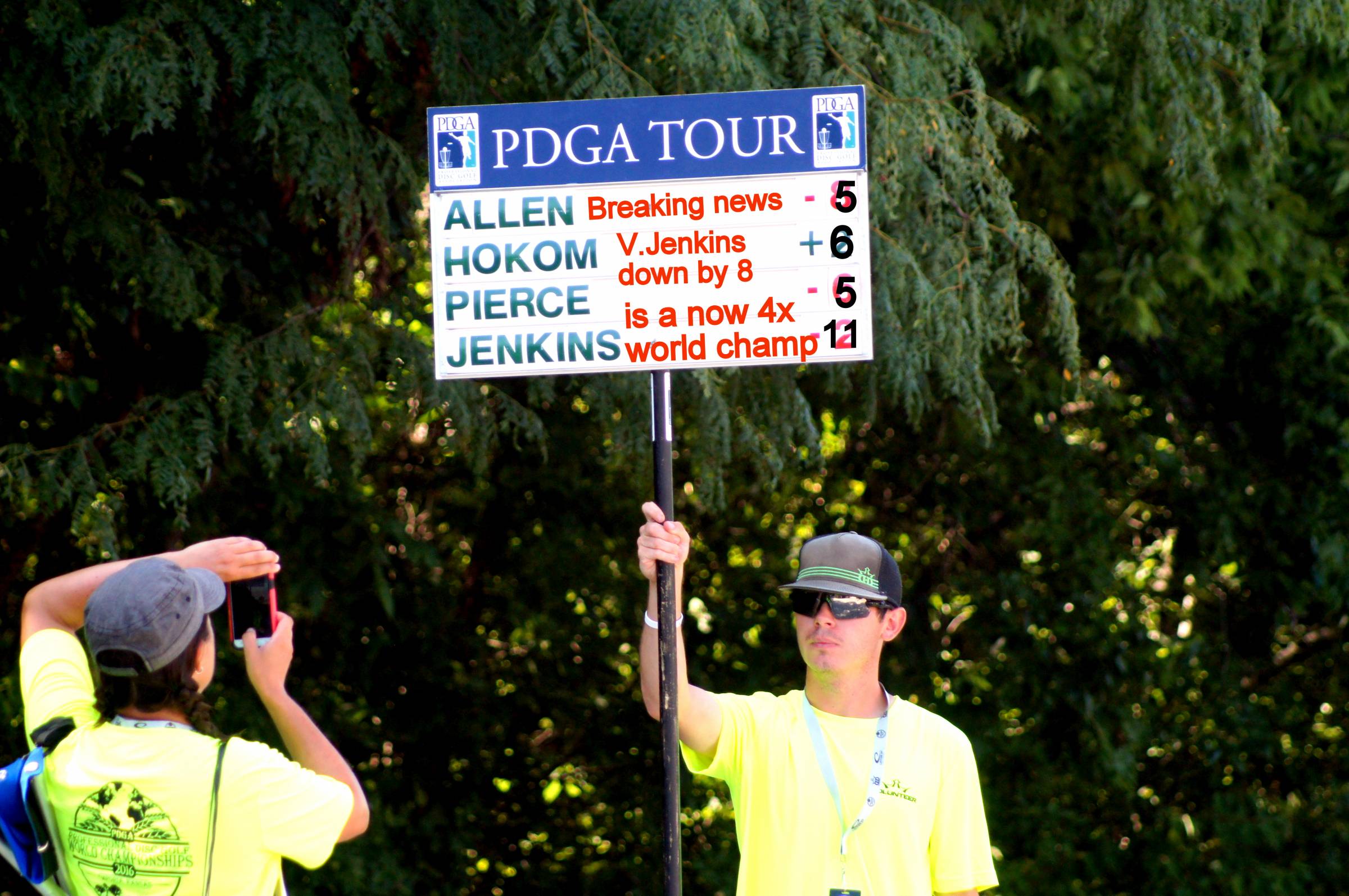 Hole 18 • East / Jones Park (Emporia, KS) Disc Golf Courses Disc