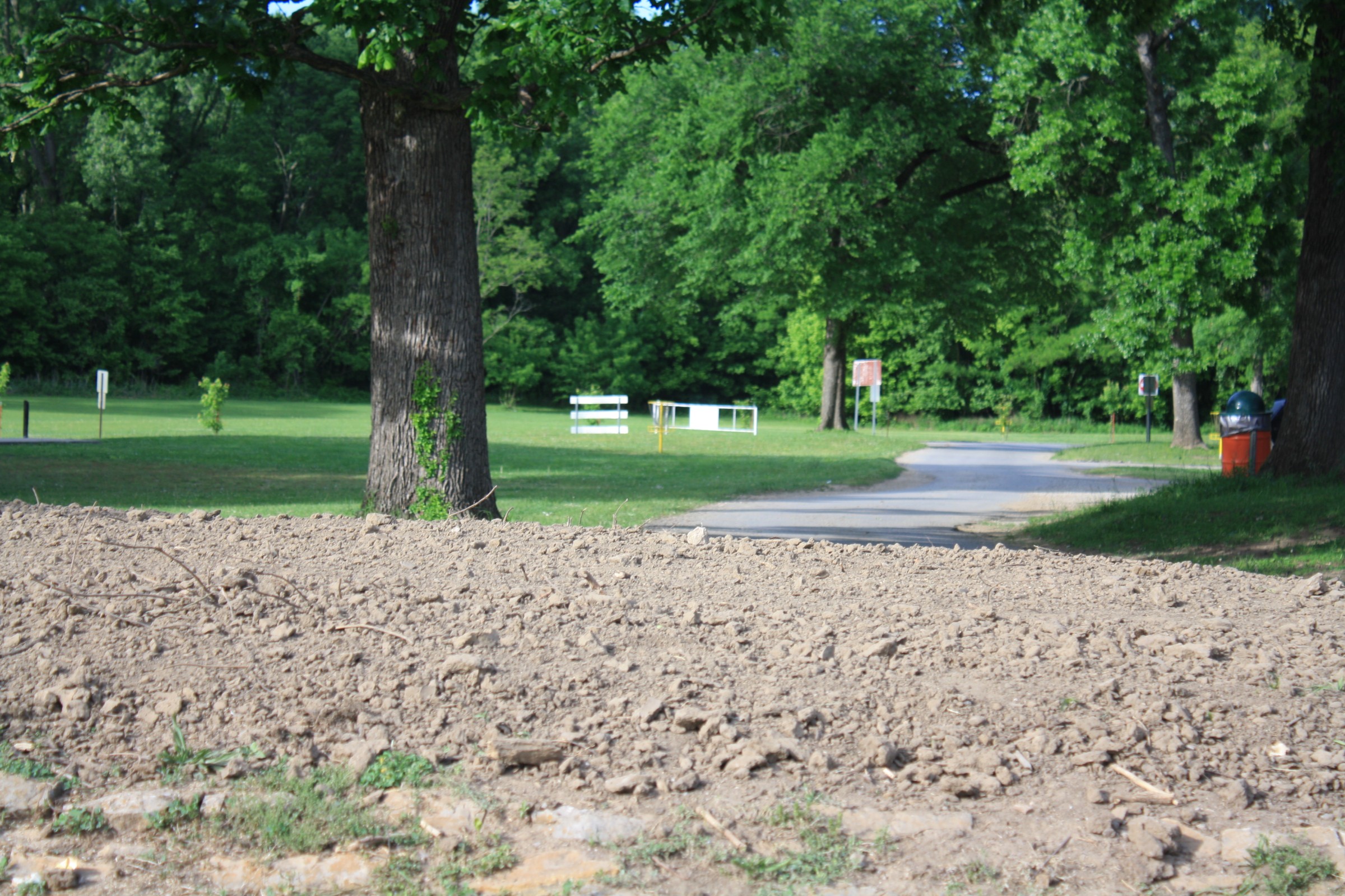 Hole 10 • Gunn Park (Fort Scott, KS) Disc Golf Courses Disc Golf Scene