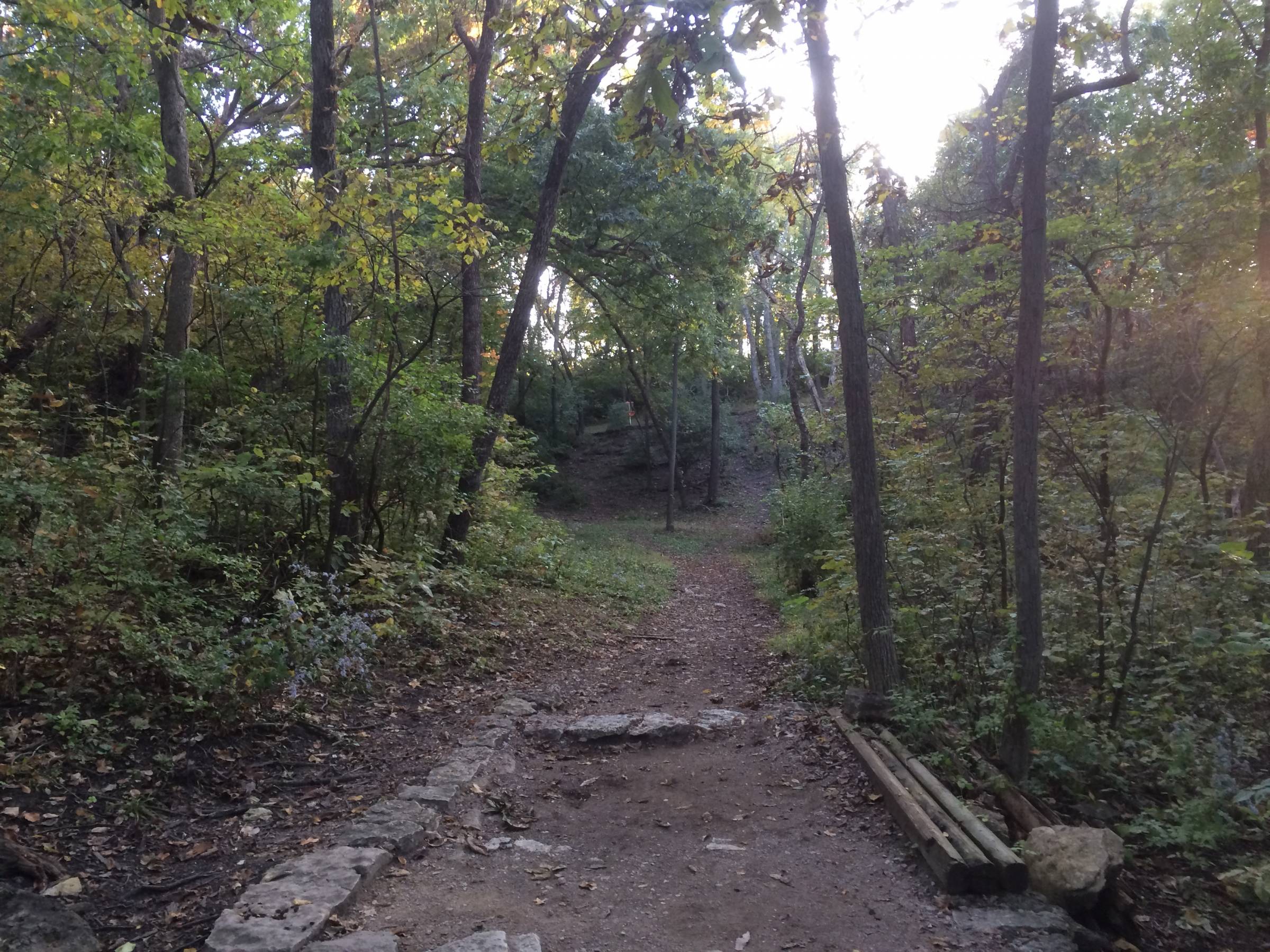 Hole 11 • Down under / Rosedale Park (Kansas City, KS) Disc Golf