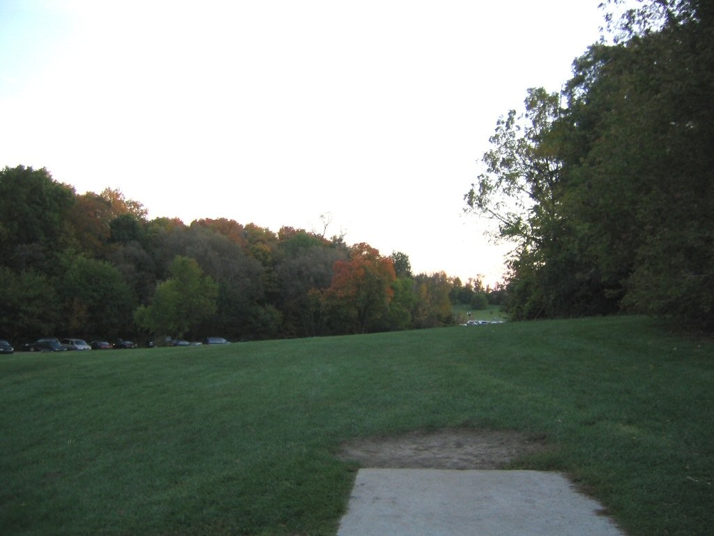 Hole 18 • Cass Benton Hills (Northville, MI) Disc Golf Courses Disc