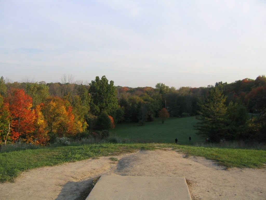 Hole 3 • Cass Benton Hills (Northville, MI) Disc Golf Courses Disc