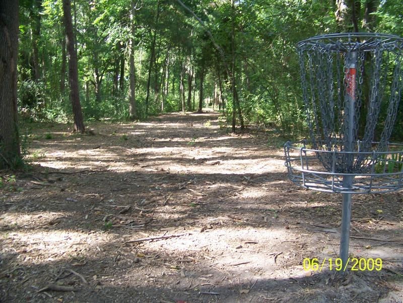 Hole 3 • McDade Park (Conroe, TX) Disc Golf Courses Disc Golf Scene