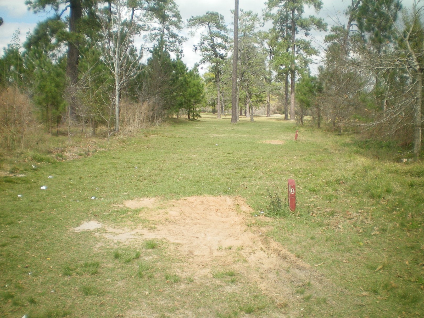 Hole 8 • TC Jester Park (Houston, TX) Disc Golf Courses Disc Golf Scene