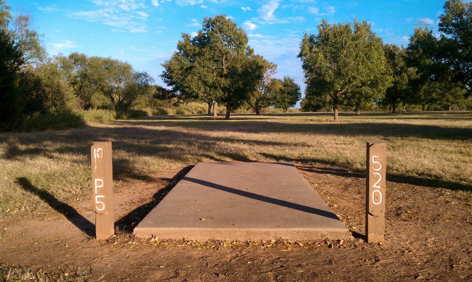 Hole 10 • Lake Wichita Park (Wichita Falls, TX) Disc Golf Courses