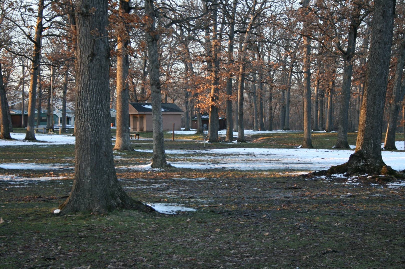 Hole 7 • Bradley Park (Peoria, IL) Disc Golf Courses Disc Golf Scene