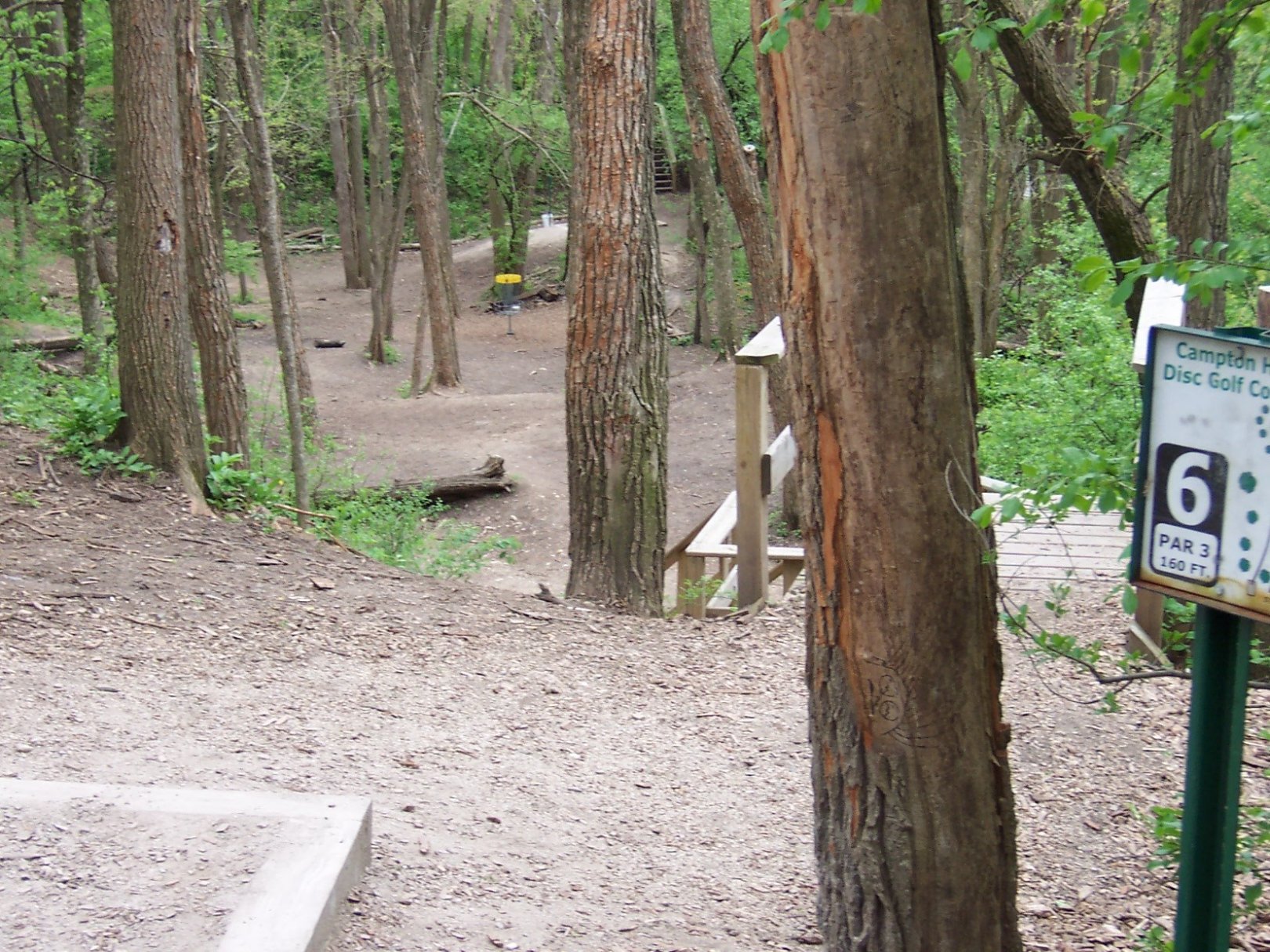 Hole 6 • Campton Hills (Saint Charles, IL) Disc Golf Courses Disc