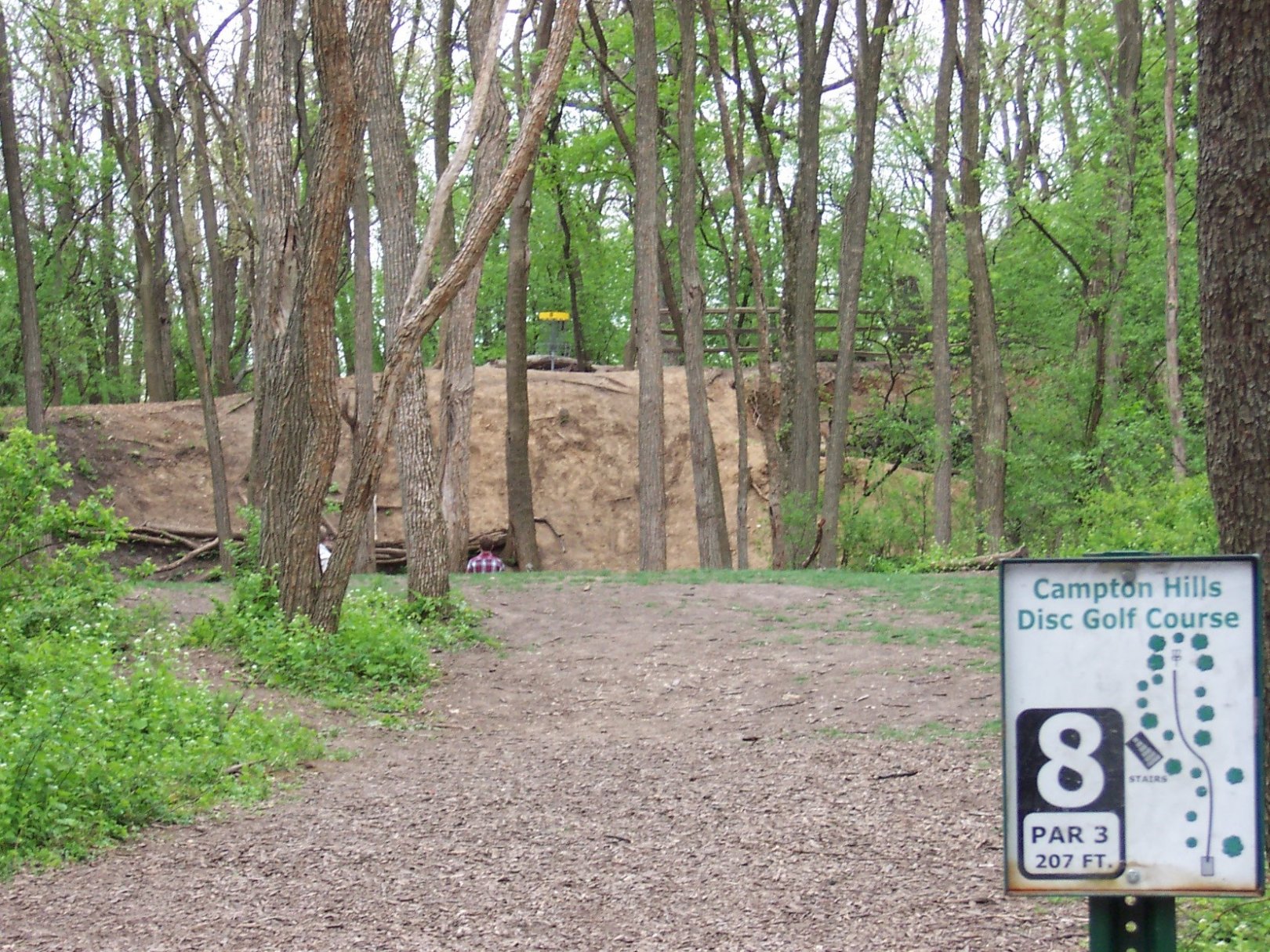 Hole 8 • Campton Hills (Saint Charles, IL) Disc Golf Courses Disc