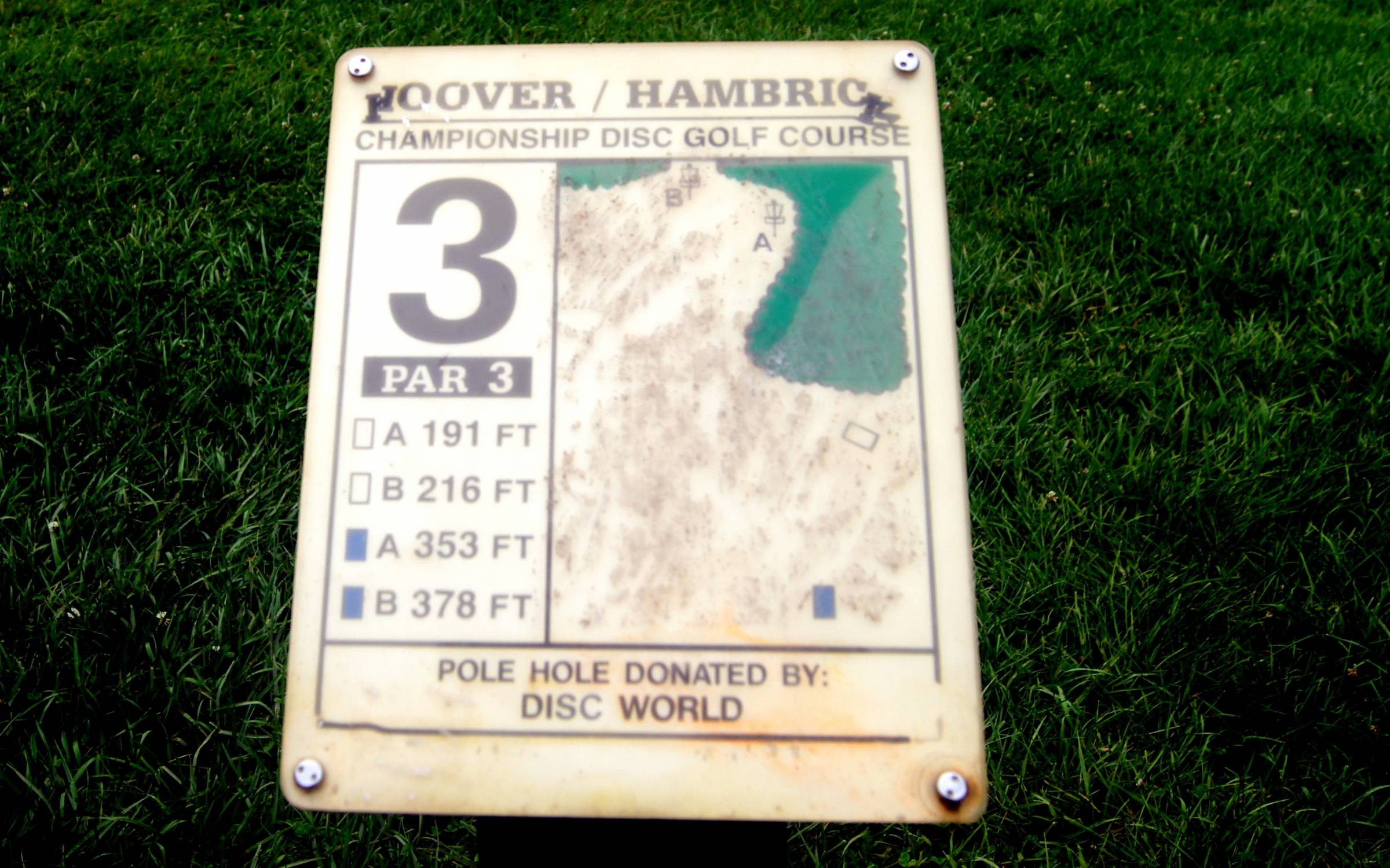 Hole 3 • Main course / Brent Hambrick Memorial (Columbus, OH) Disc