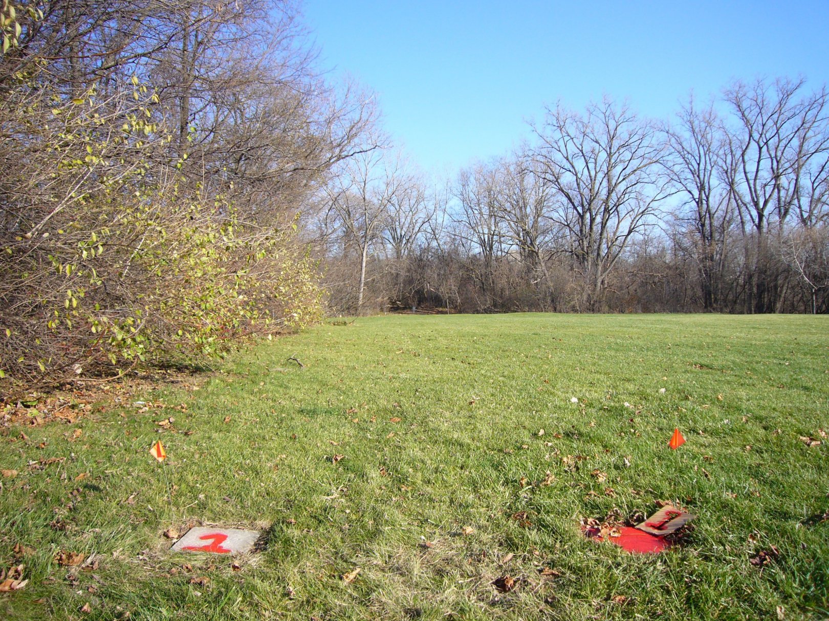 Hole 1 • Water Works Park (Ypsilanti, MI) Disc Golf Courses Disc