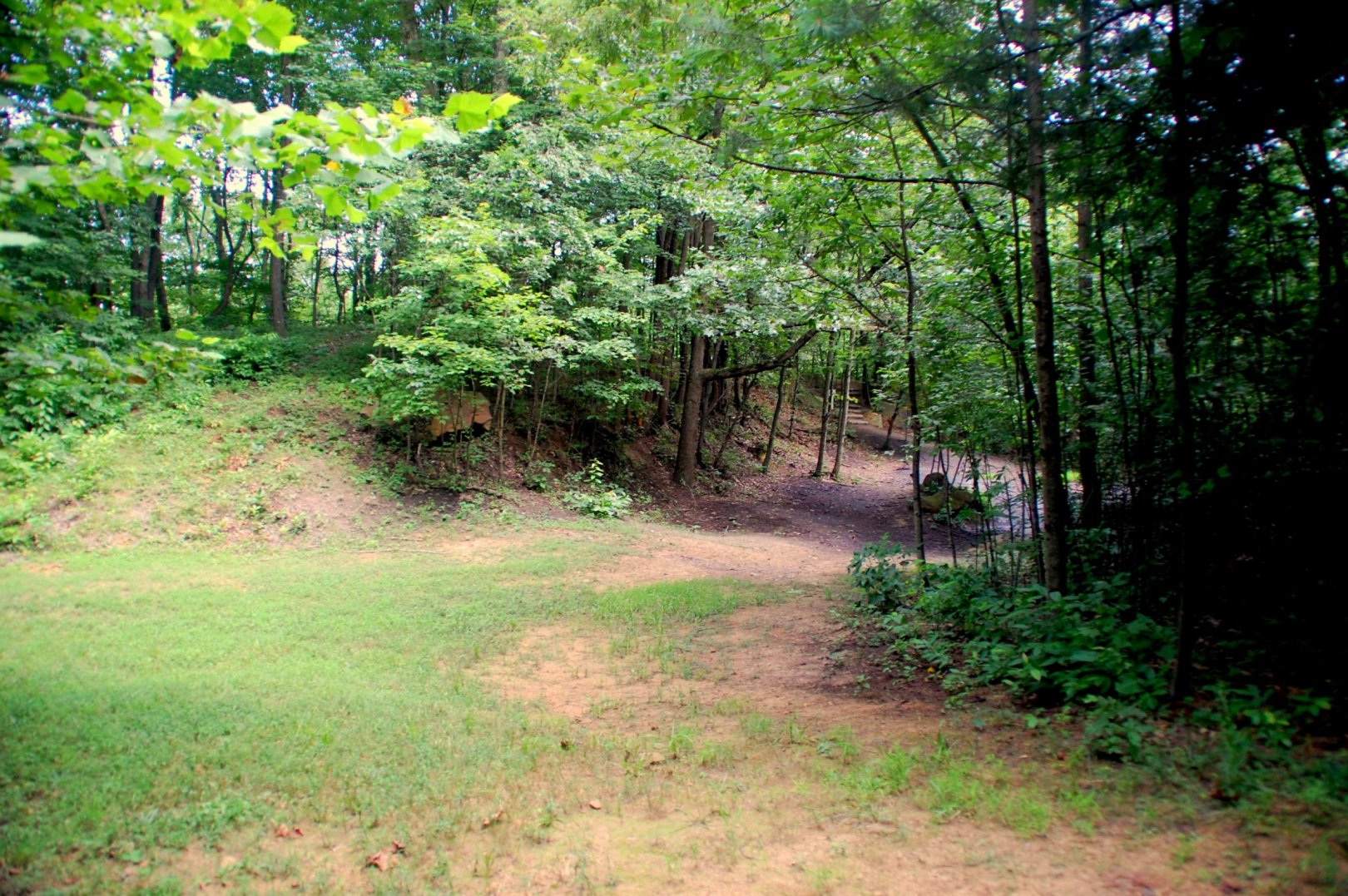 Hole 6 • Hocking College (Nelsonville, OH) Disc Golf Courses Disc