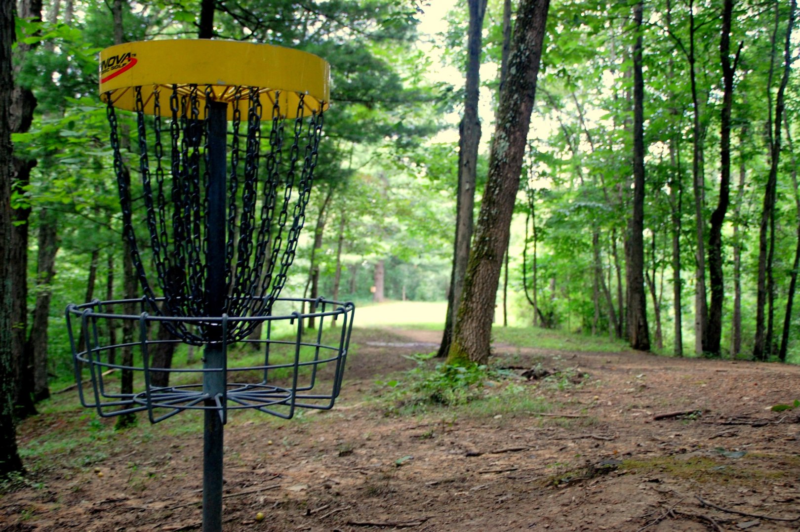 Hole 4 • Hocking College (Nelsonville, OH) Disc Golf Courses Disc