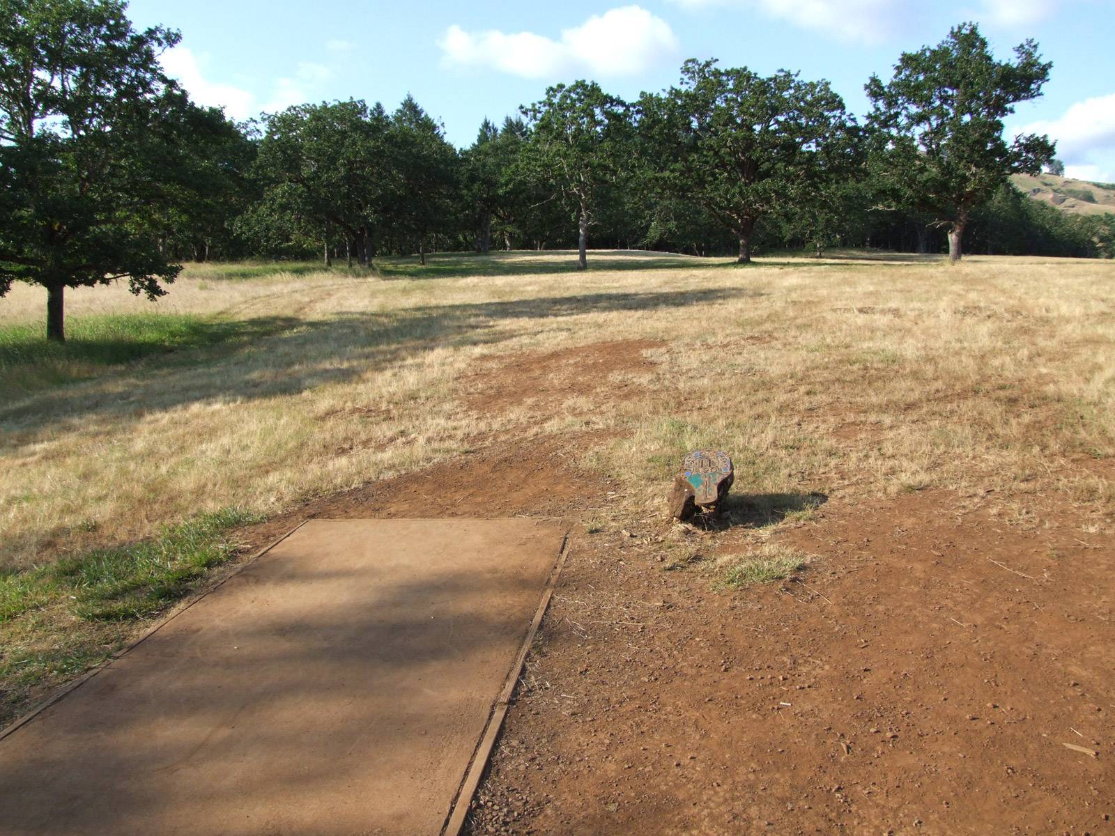 Hole 11 • Whistler's Bend (Roseburg, OR) Disc Golf Courses Disc