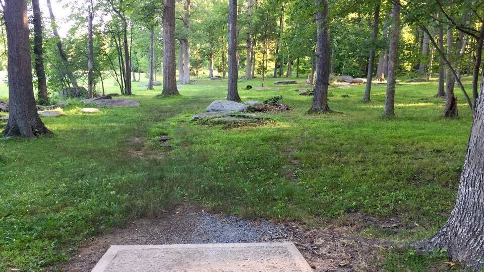 Hole 1 • Boulder Woods / Gifford Pinchot State Park (Lewisberry, PA