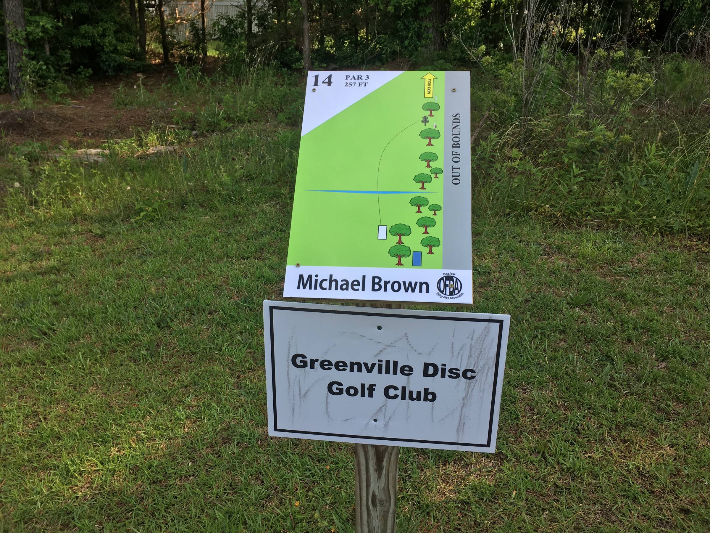 Hole 14 • Northeast Creek Park (Jacksonville, NC) Disc Golf Courses