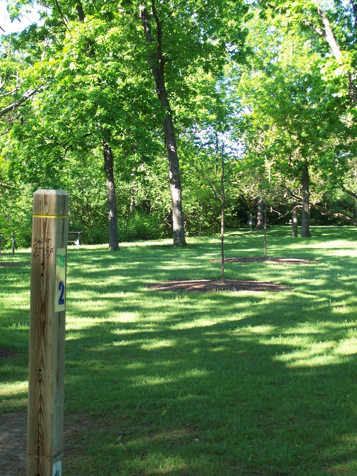 Hole 2 • Pierce Park (Appleton, WI) Disc Golf Courses Disc Golf Scene