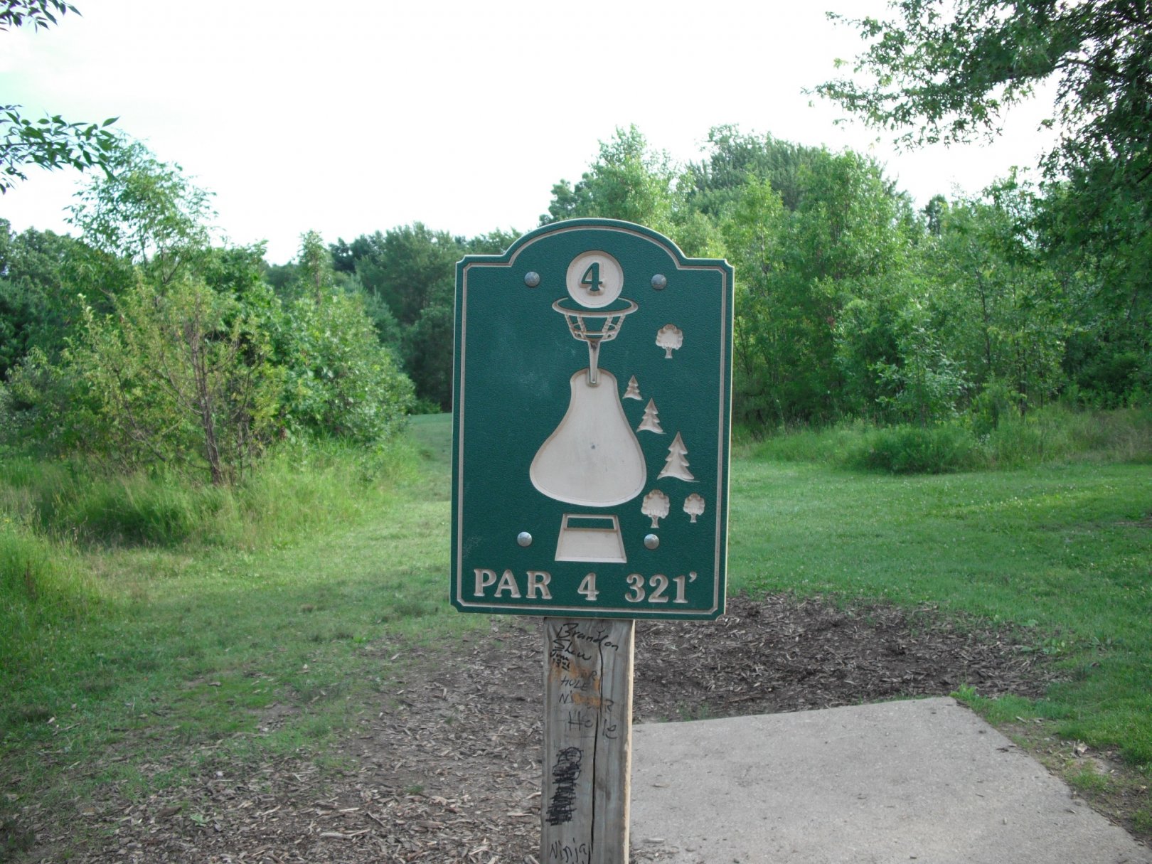 Hole 4 • Apple Creek / Plamann (Appleton, WI) Disc Golf Courses