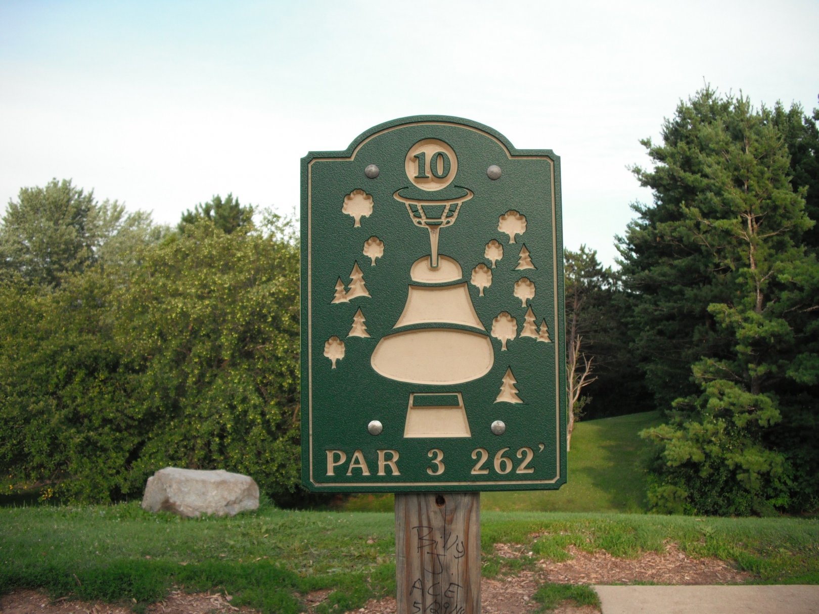 Hole 10 • Apple Creek / Plamann (Appleton, WI) Disc Golf Courses