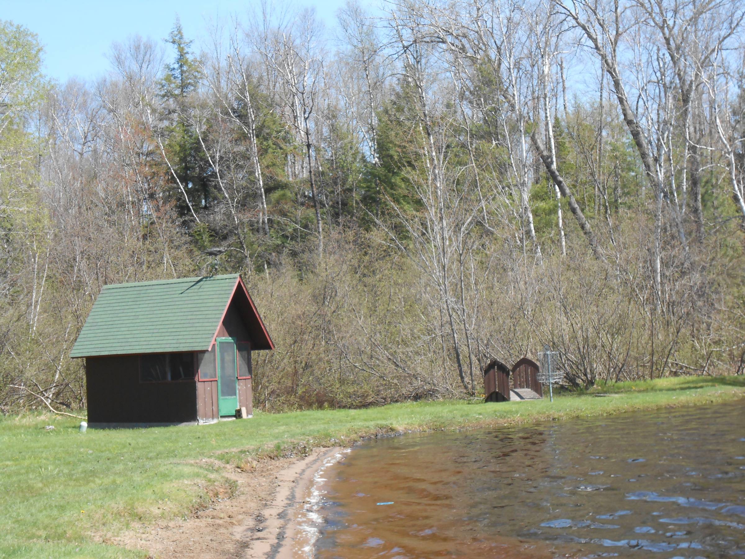 Hole 27 • Sandy Point Resort Disc Golf Ranch (Lac Du Flambeau, WI