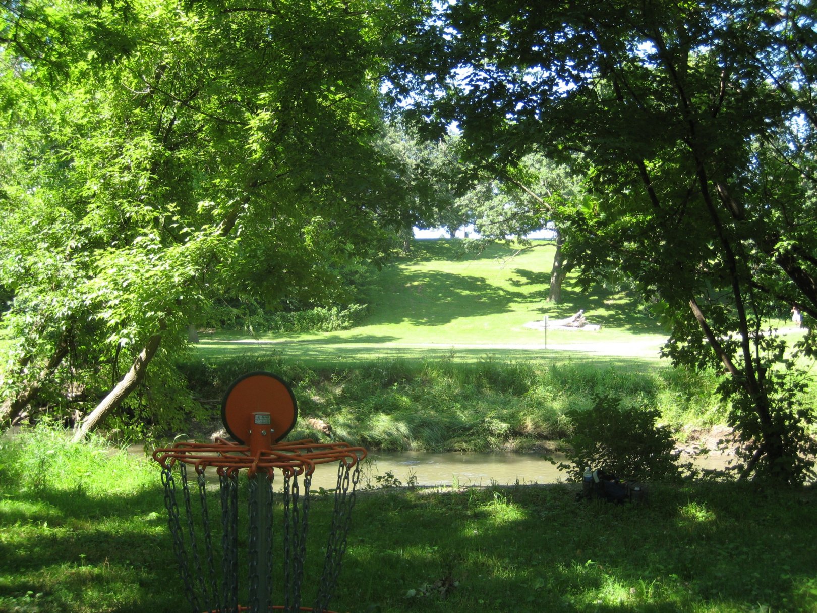 Hole 10 • Middle Park (Bettendorf, IA) Disc Golf Courses Disc Golf