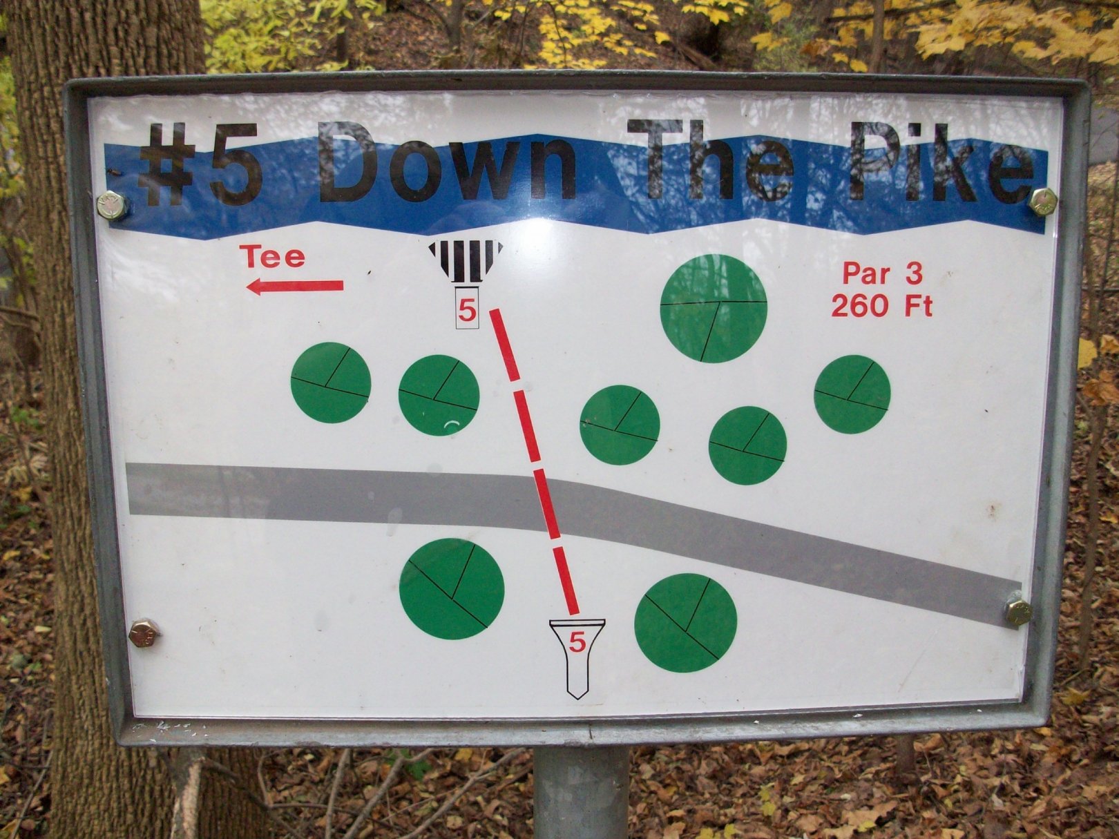 Hole 5 • SnellCrawford Park (Fort Dodge, IA) Disc Golf Courses