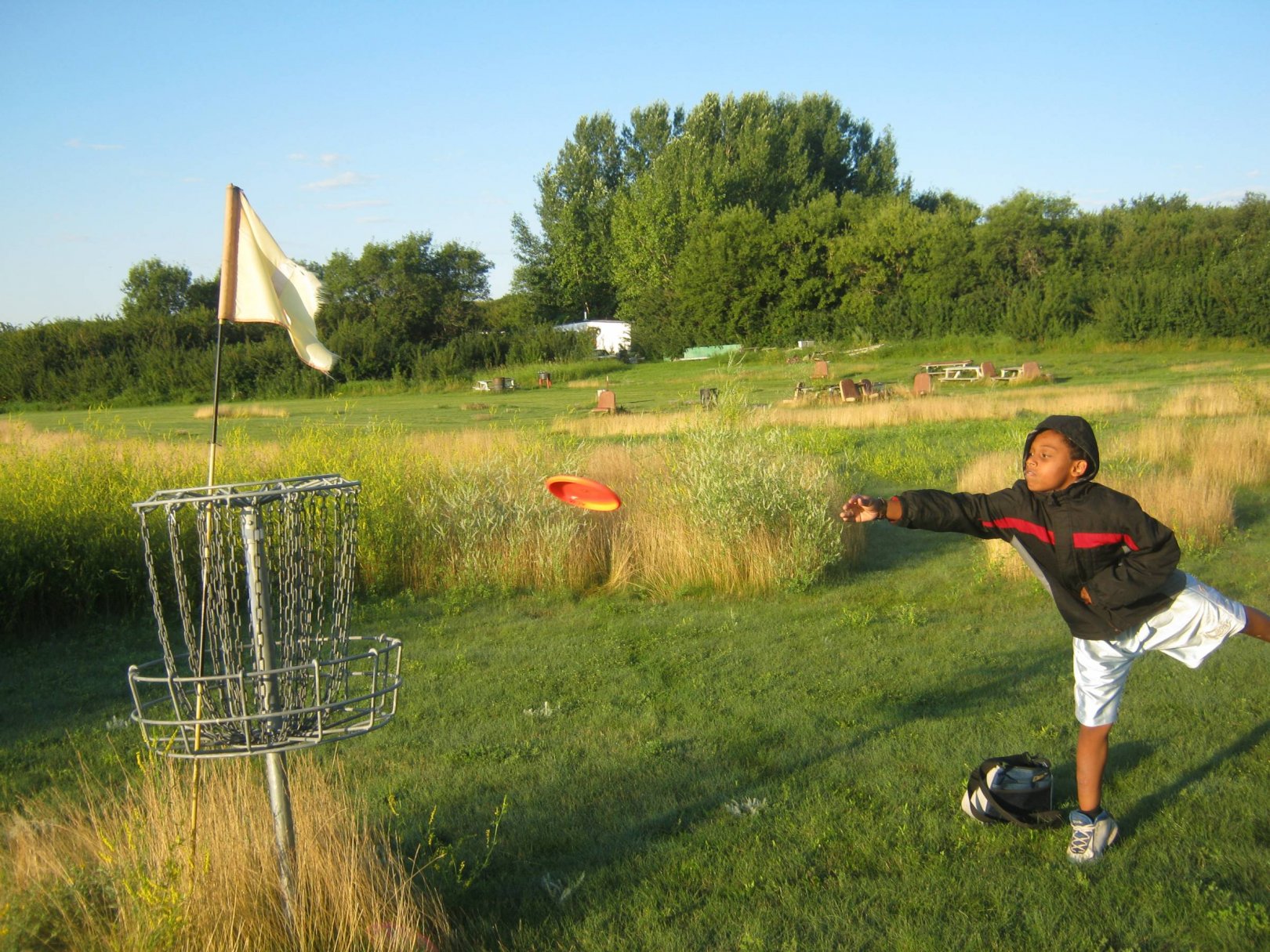 Hole 1 • Murray Disc Golf (Manitou Beach, SK) Disc Golf Courses