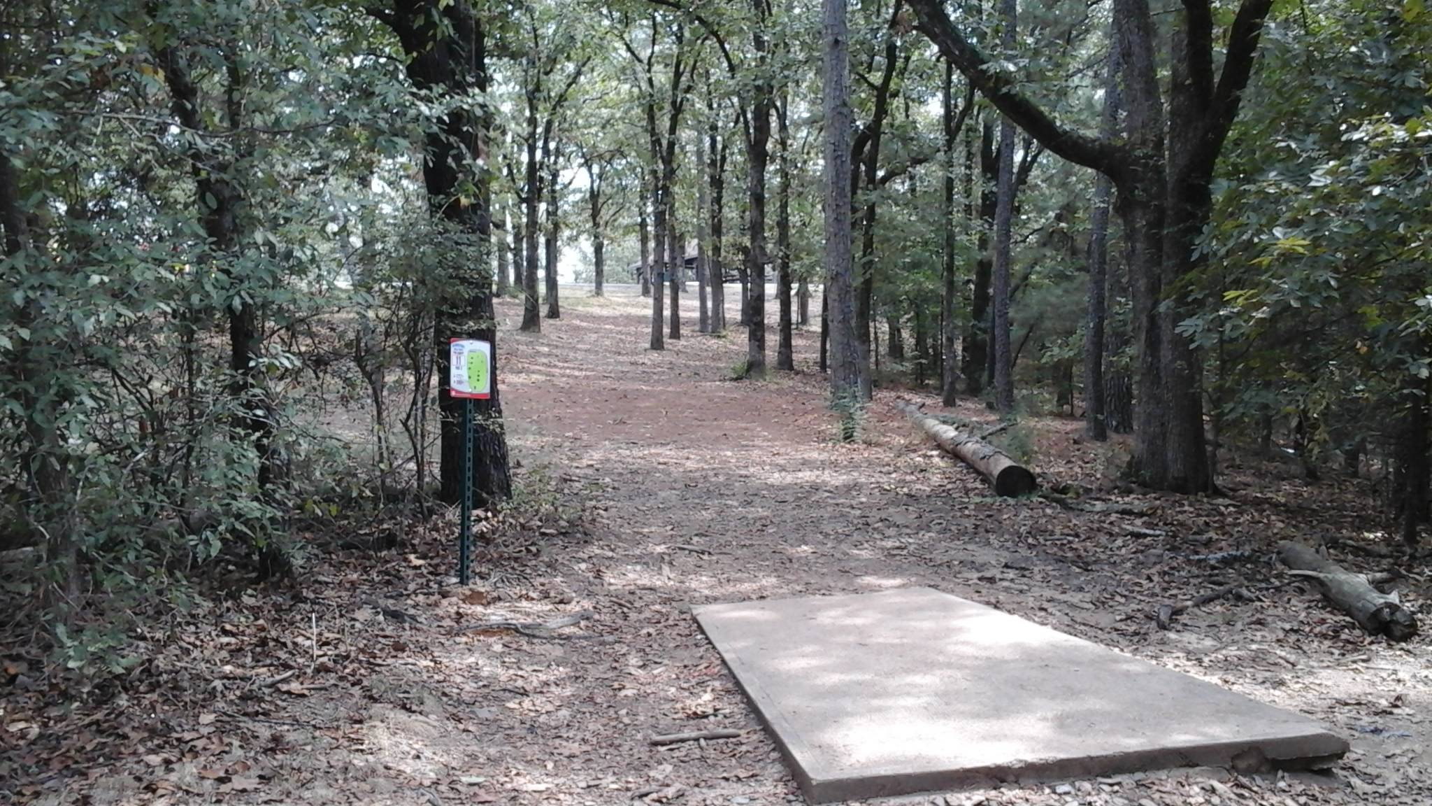 Hole 11 • Red course / Burns Park (North Little Rock, AR) Disc Golf
