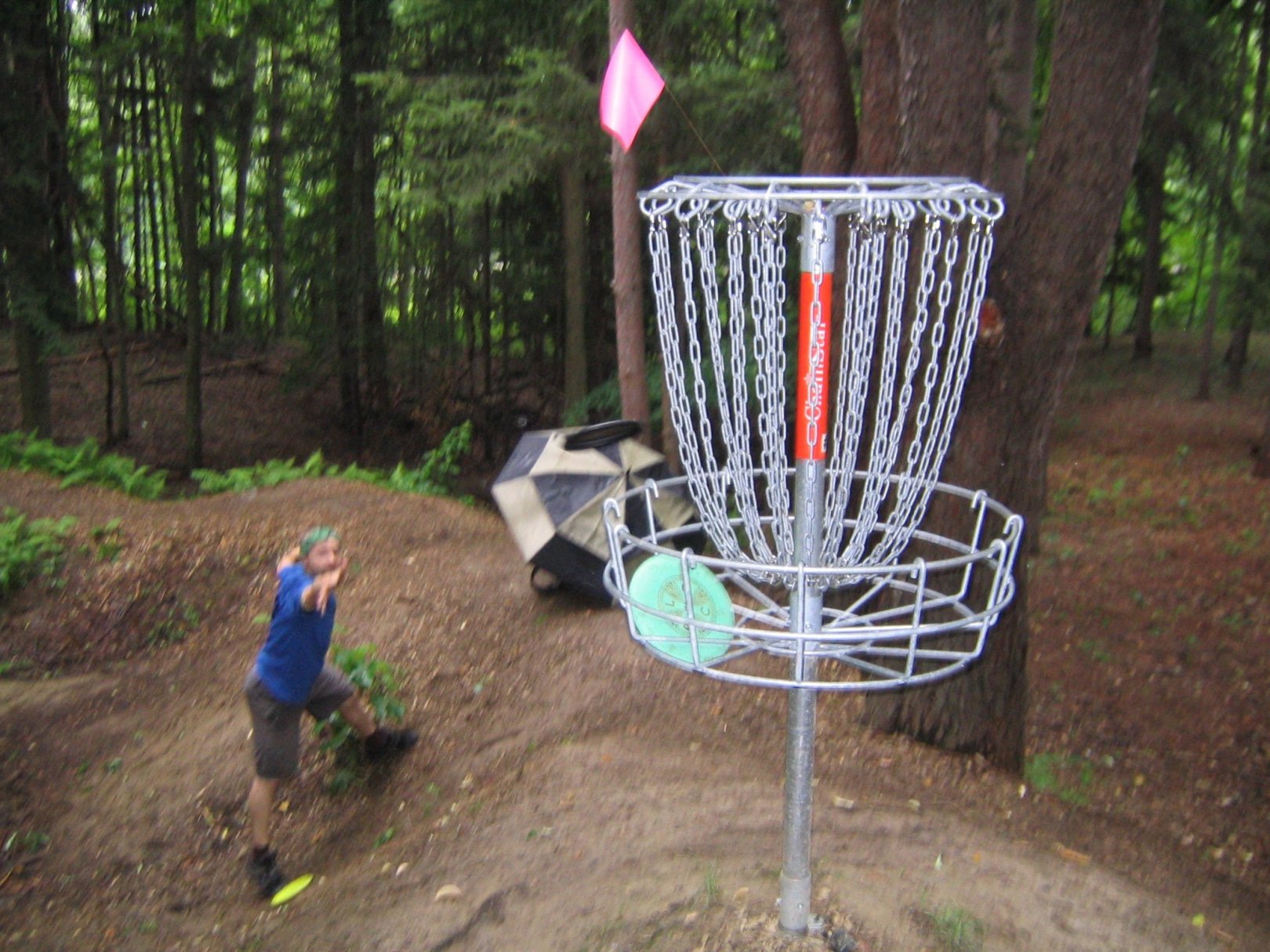 Hole 3 • Emery Park (South Wales, NY) Disc Golf Courses Disc Golf Scene