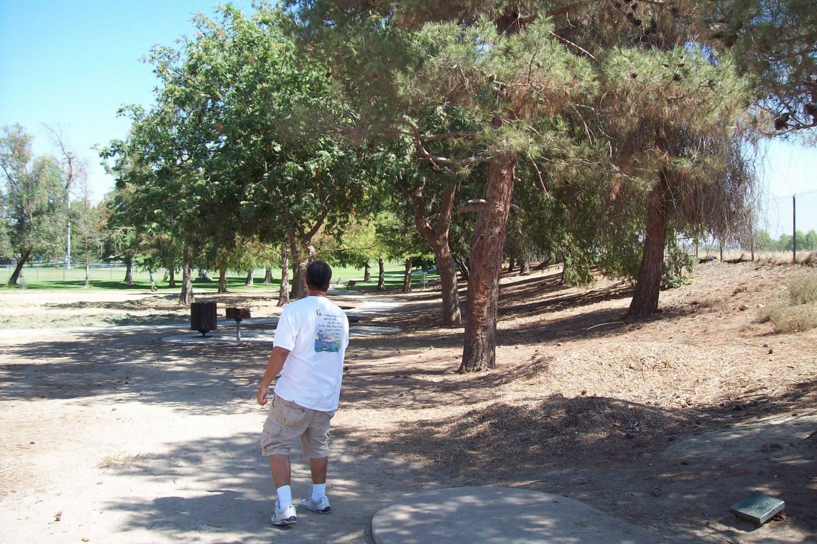 Hole 8 • Riverview Park (Bakersfield, CA) Disc Golf Courses Disc