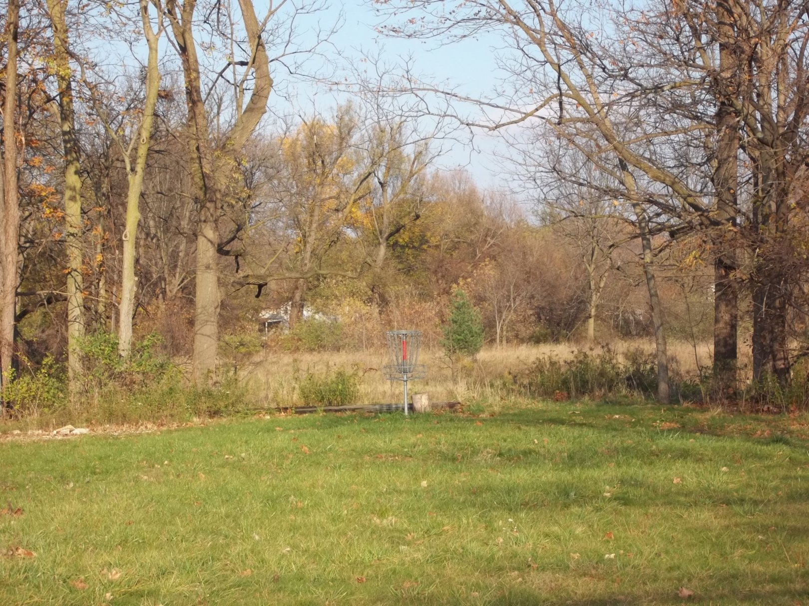 Hole 4 • McCurdy Park (Corunna, MI) Disc Golf Courses Disc Golf Scene