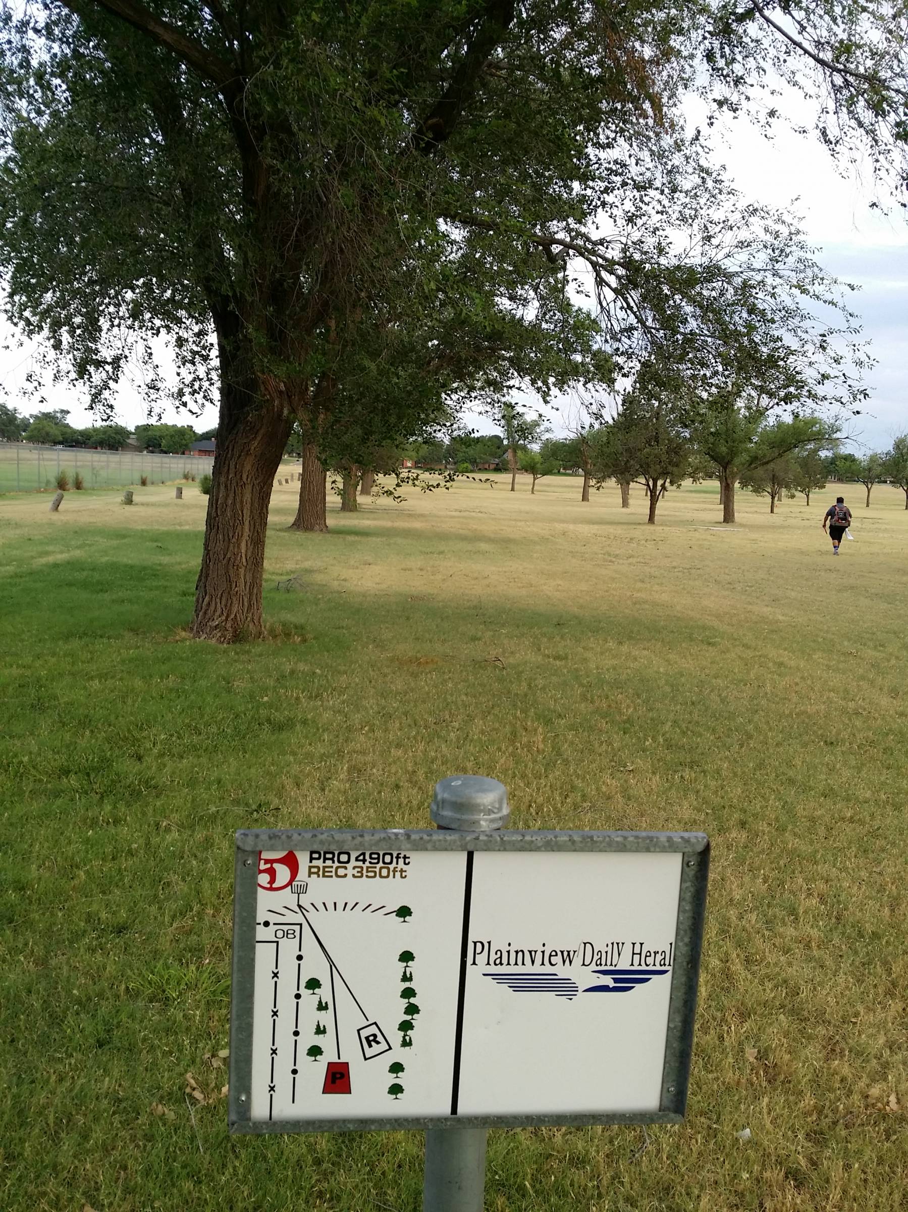 Hole 5 • Running Water Draw Park (Plainview, TX) Disc Golf Courses