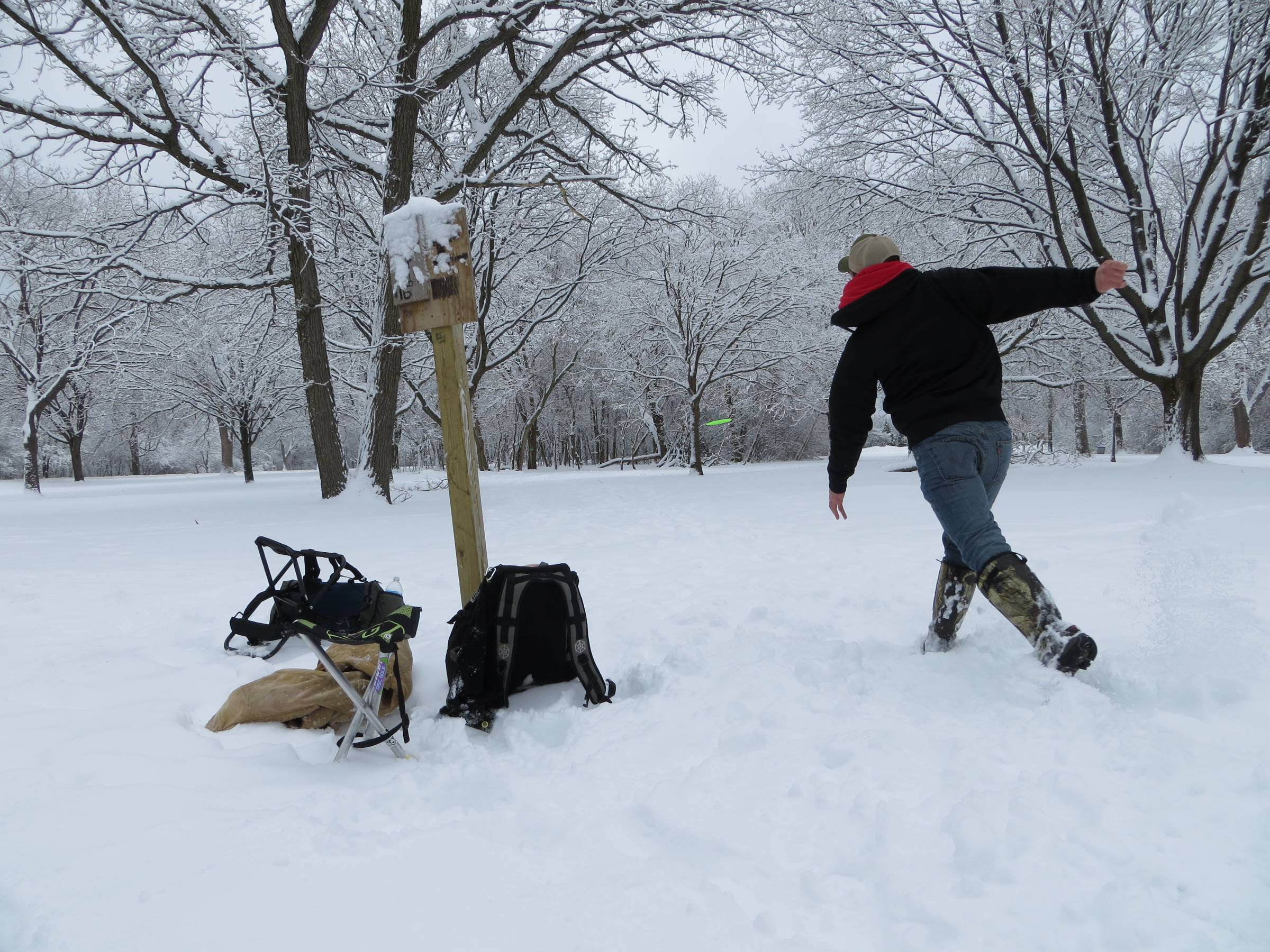 Hole 16 • Estabrook Park (Milwaukee, WI) Disc Golf Courses Disc
