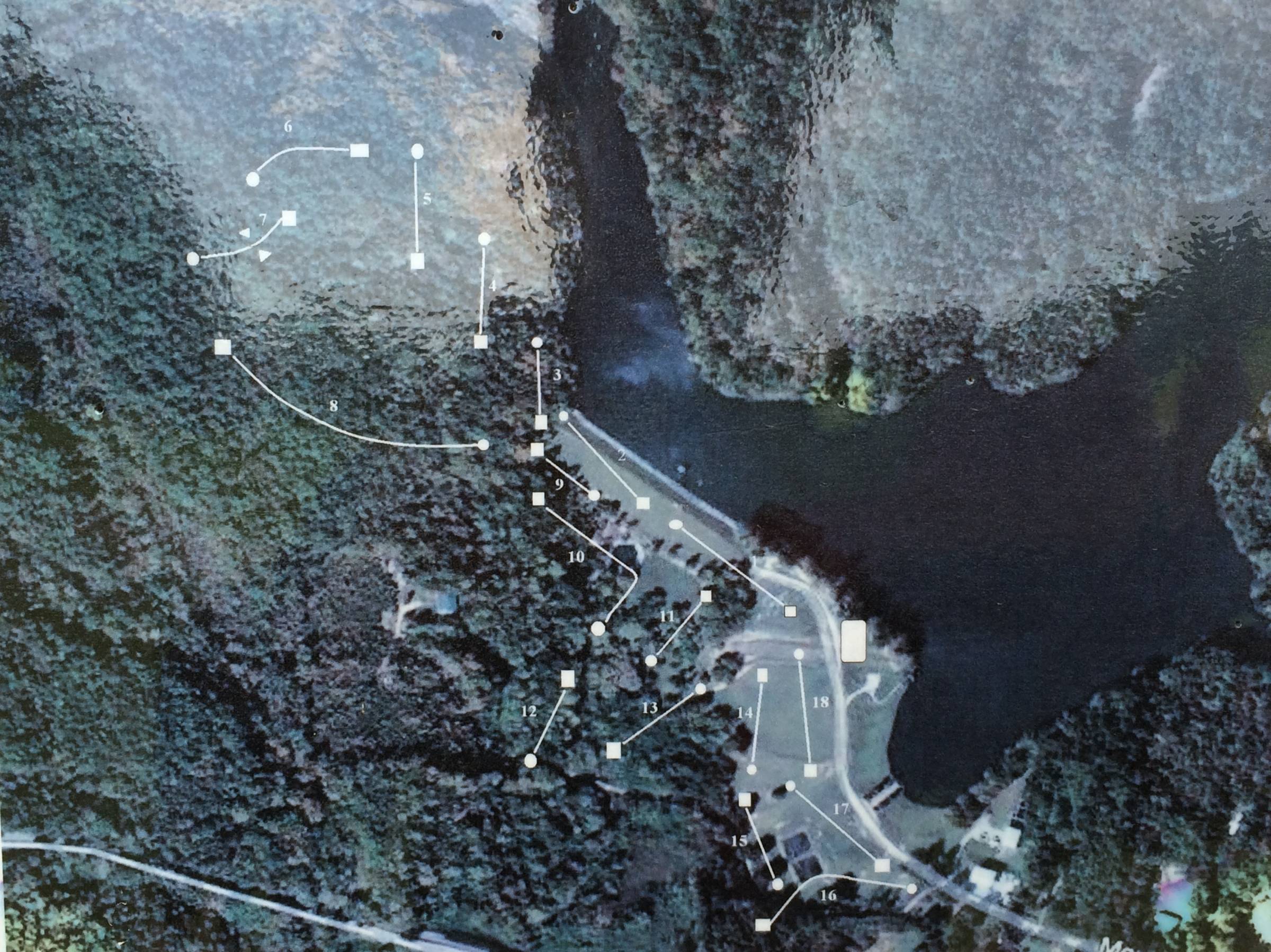 Hole 1 • Lake Point Park (Heflin, AL) Disc Golf Courses Disc Golf Scene