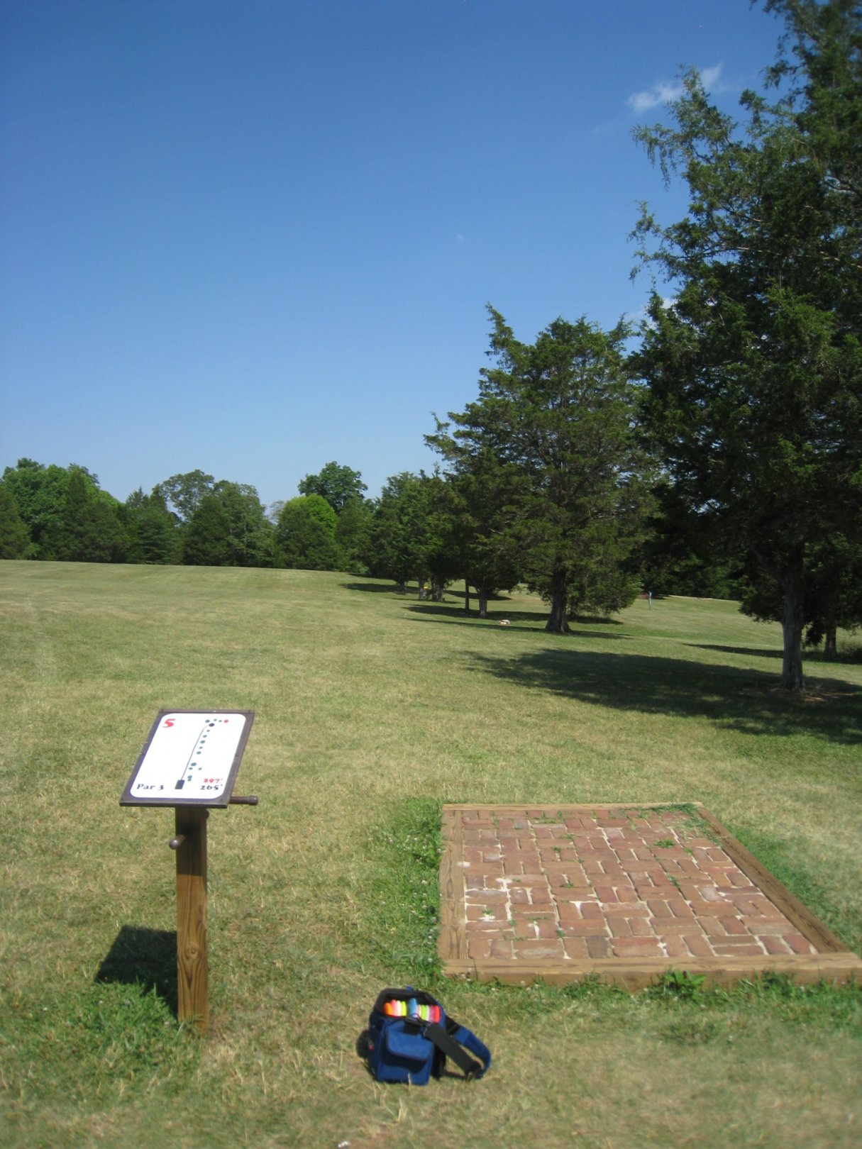 Hole 5 • Falling Creek Park (Bedford, VA) Disc Golf Courses Disc Golf Scene