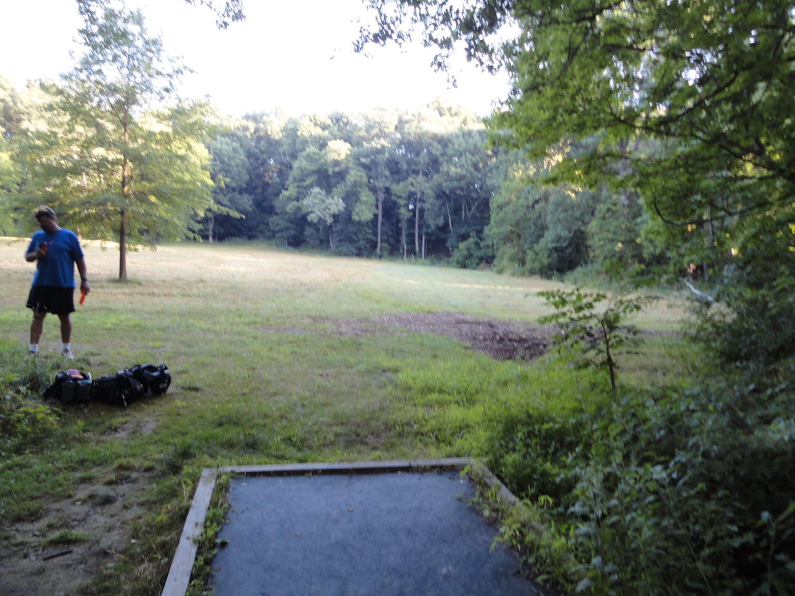 Hole 2 • Unami Creek Park (Quakertown, PA) Disc Golf Courses Disc