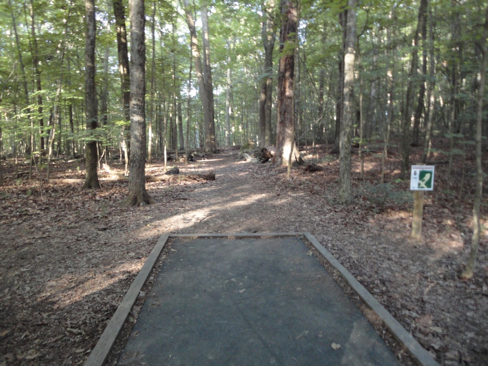 Hole 6 • Unami Creek Park (Quakertown, PA) Disc Golf Courses Disc