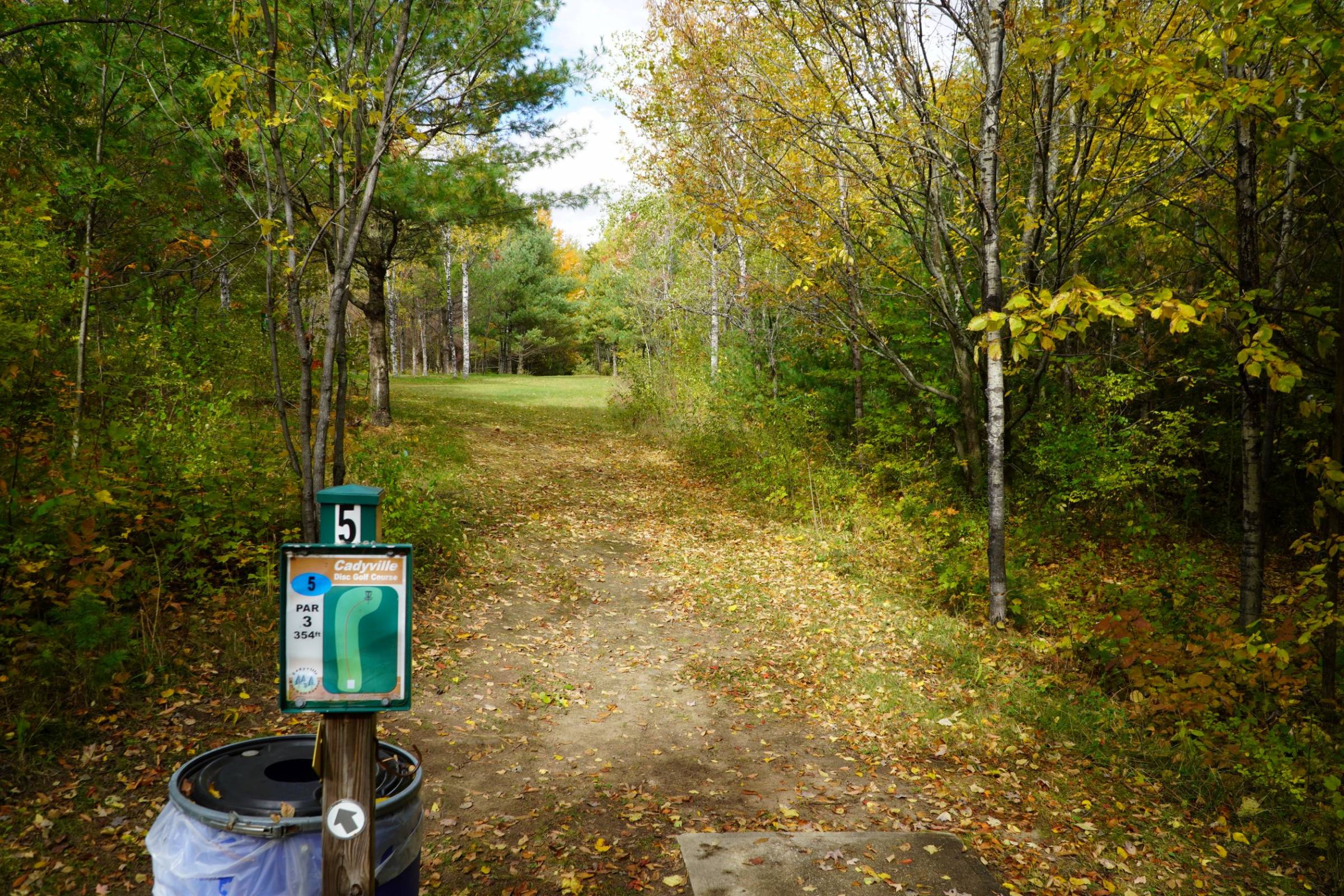 Hole 5 • Cadyville Recreation Park (Plattsburgh, NY) Disc Golf