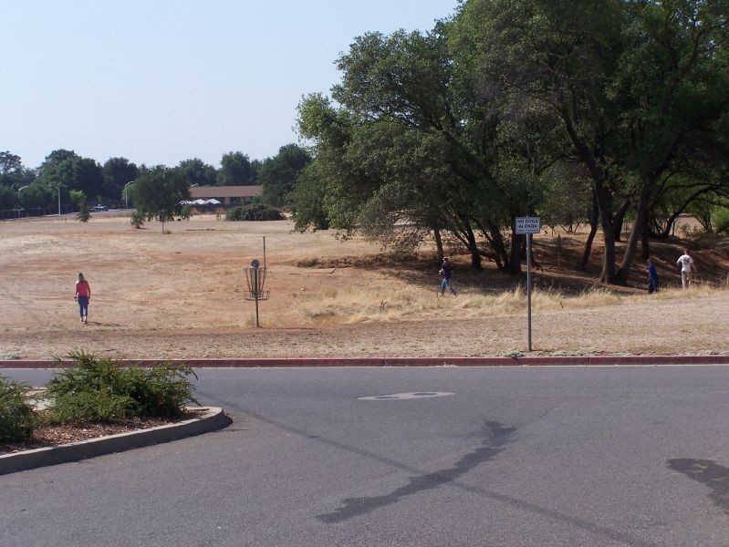 Hole 1 • Enterprise Community Park (Redding, CA) Disc Golf Courses Disc Golf Scene