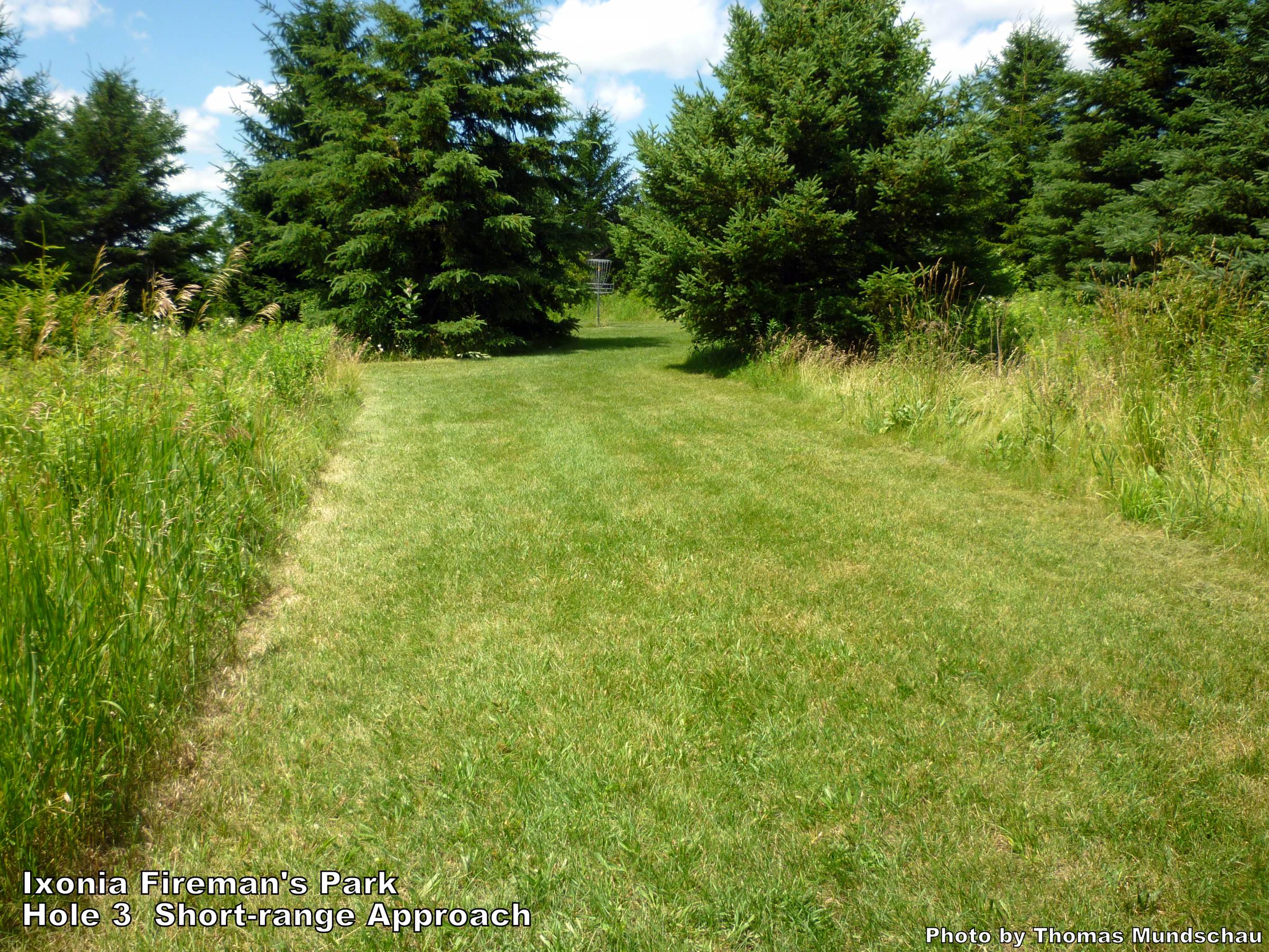 Hole 3 • Ixonia Fireman's Park (Ixonia, WI) Disc Golf Courses Disc