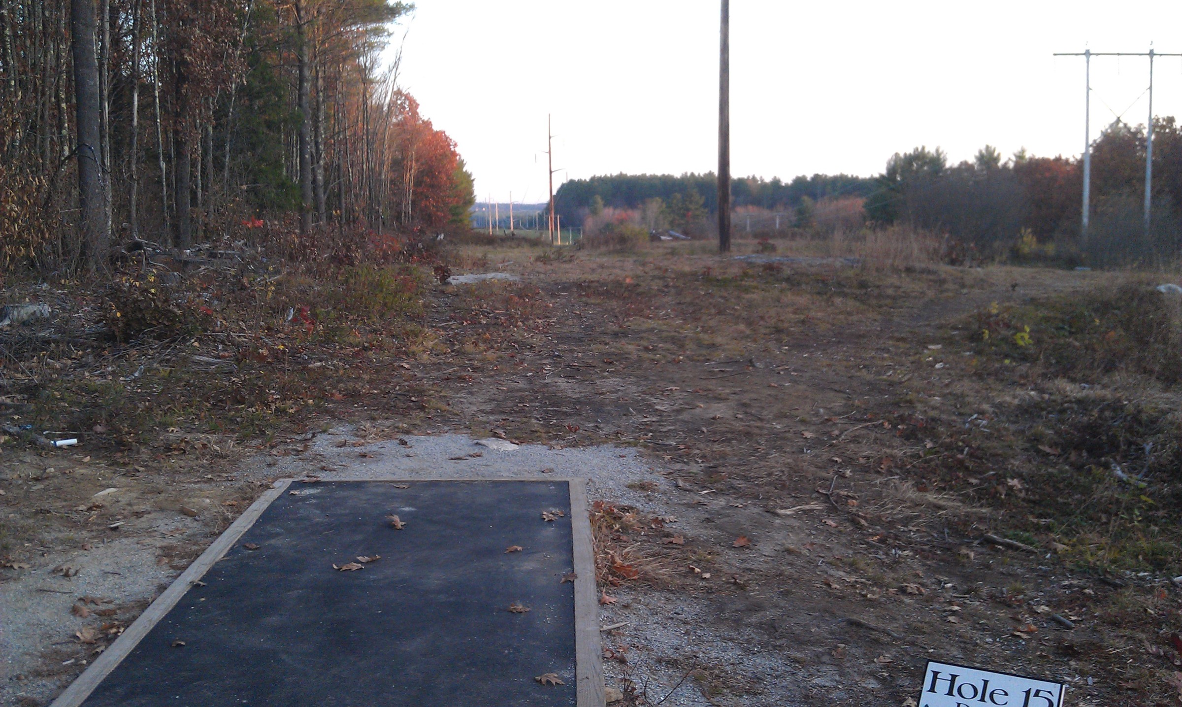 Hole 15 • Top O' The Hill Disc Golf (Canterbury, NH) Disc Golf