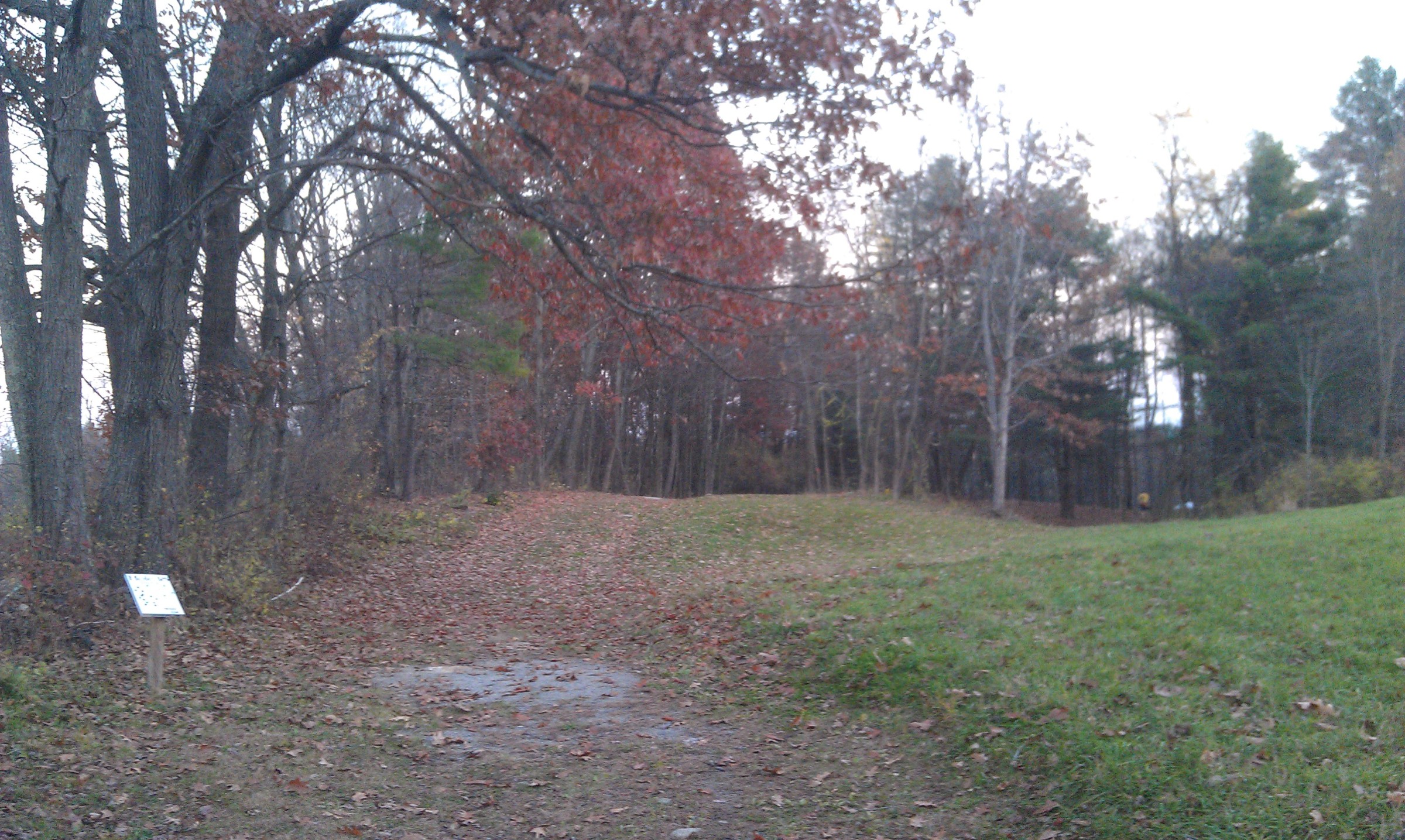 Hole 18 • Top O' The Hill Disc Golf (Canterbury, NH) Disc Golf