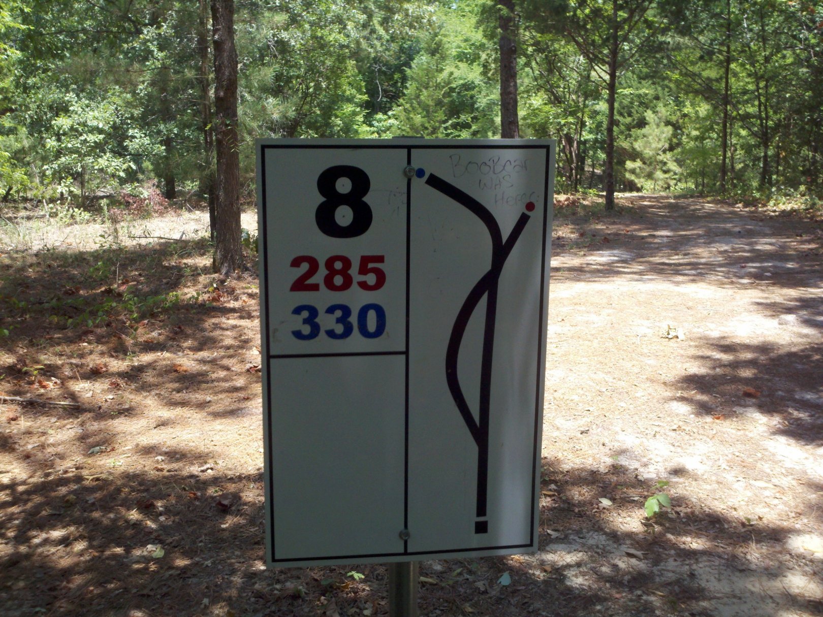 Hole 8 • Lindsey Park (Tyler, TX) Disc Golf Courses Disc Golf Scene