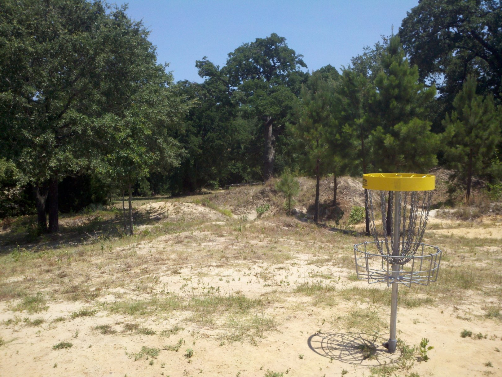 Hole 18 • Lindsey Park (Tyler, TX) Disc Golf Courses Disc Golf Scene
