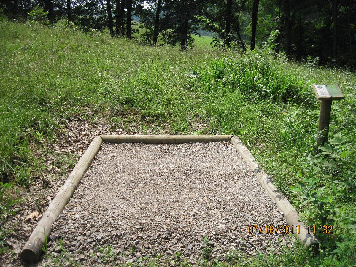 Hole 9 • Hocking Peaks Adventure Park (Logan, OH) Disc Golf Courses