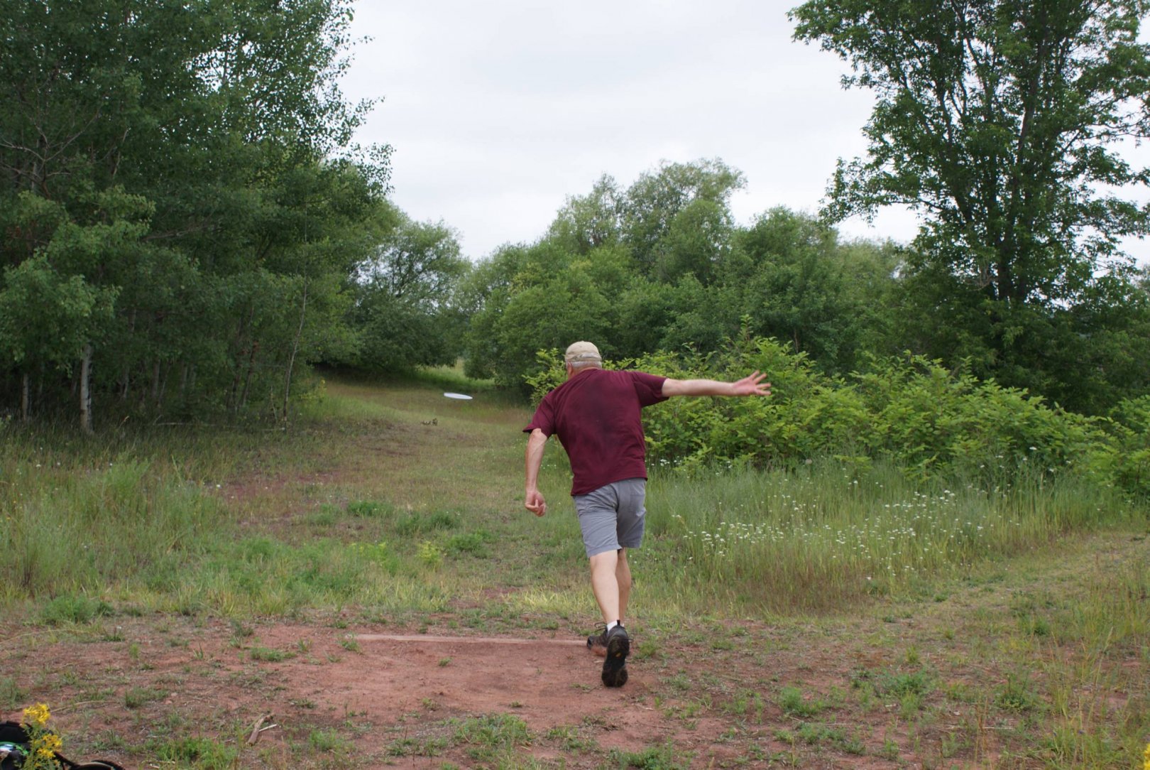 Hole 9 • Lake Linden Village Park (Lake Linden, MI) Disc Golf Courses